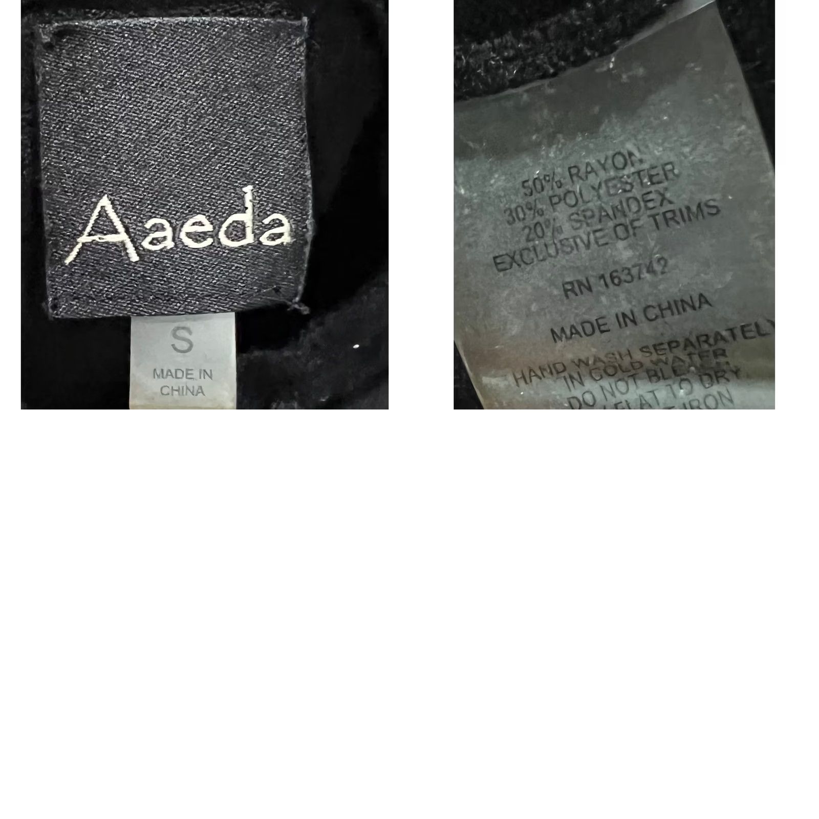 Vintage Aaeda Women’s Sweater Hooded Hoodie Rhinestone Hearts Bling Black Size S Pullover Womens Size S / US 4 / IT 40 - 8 Thumbnail