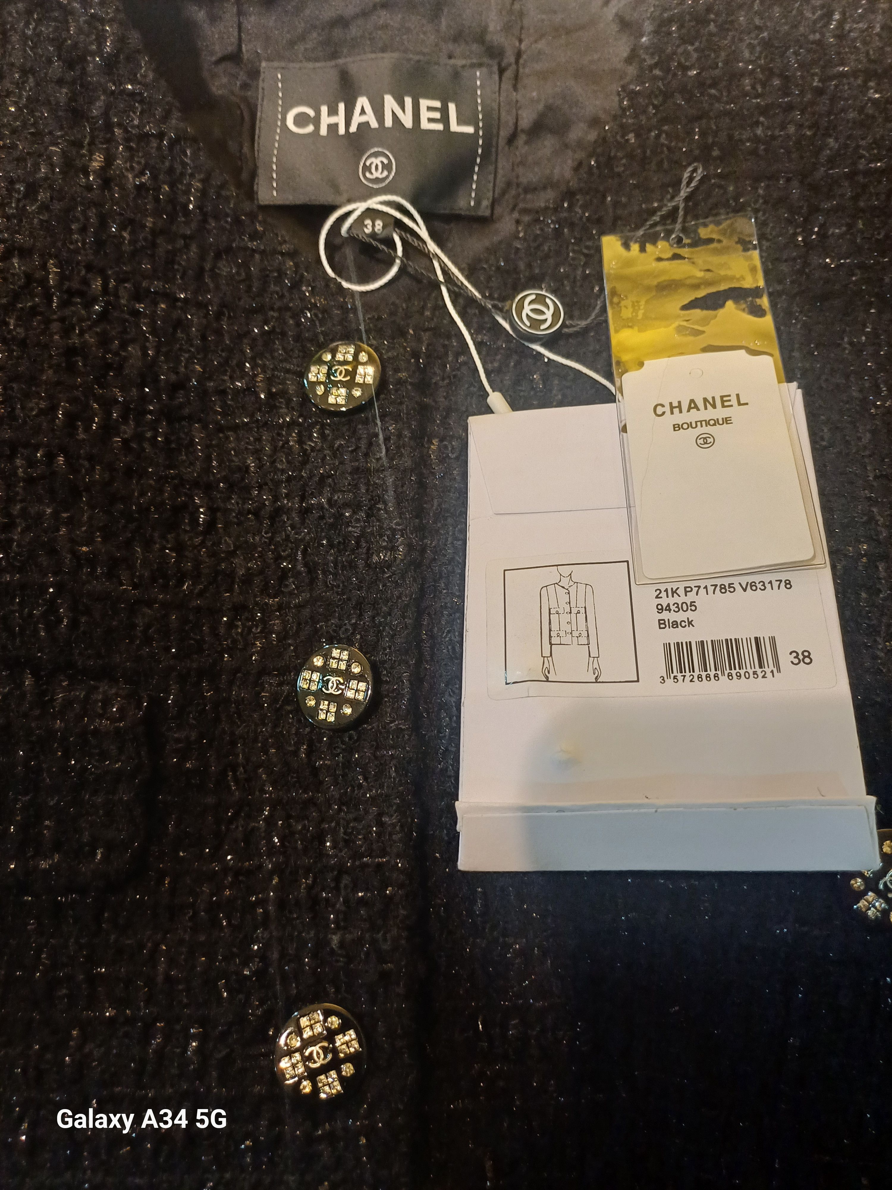 Chanel Chanel 2021 Tweed Jacket Size M / US 6-8 / IT 42-44 - 7 Thumbnail