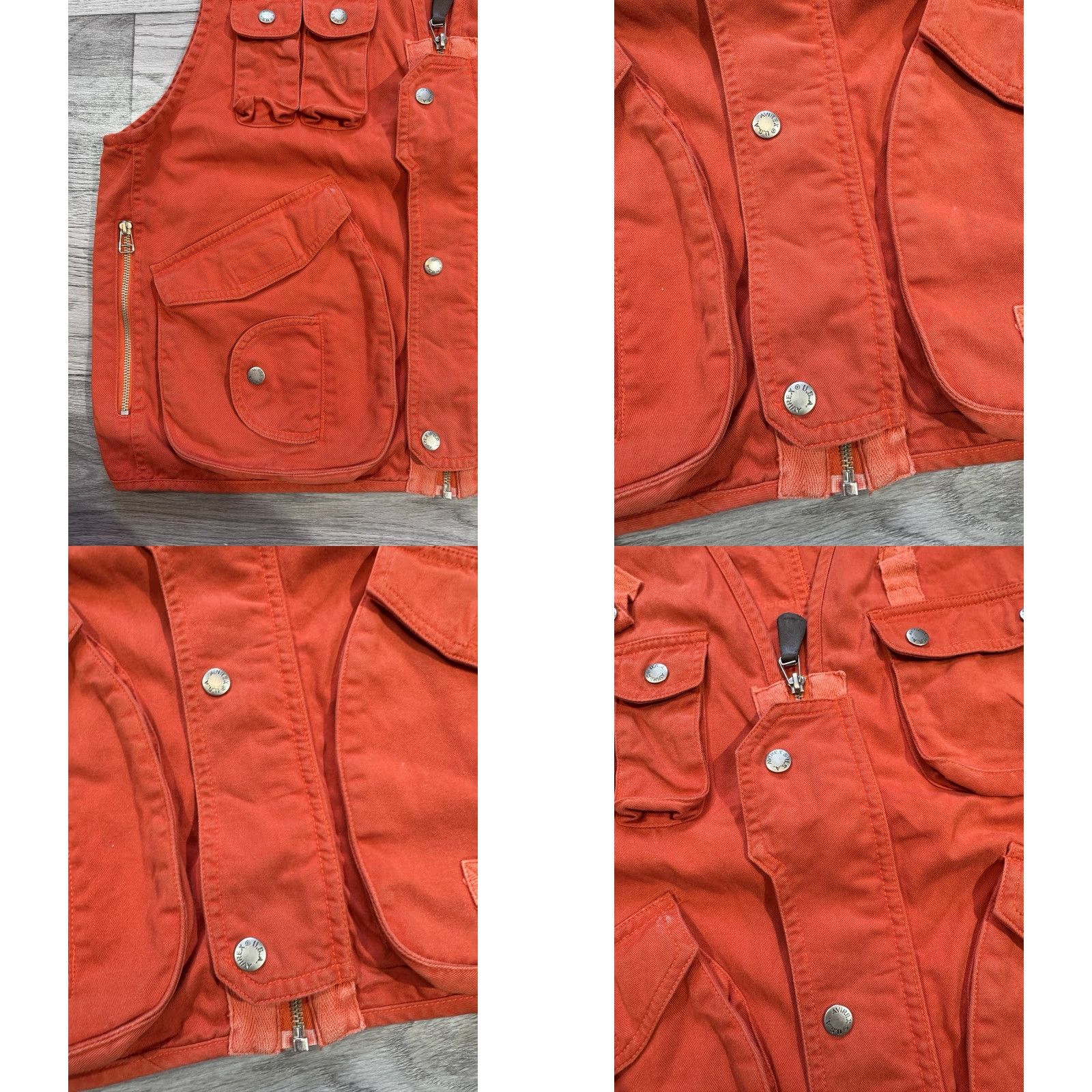Avirex VINTAGE Avirex Flight Vest Military Jacket Shirt? Size US XL / EU 56 / 4 - 8 Thumbnail