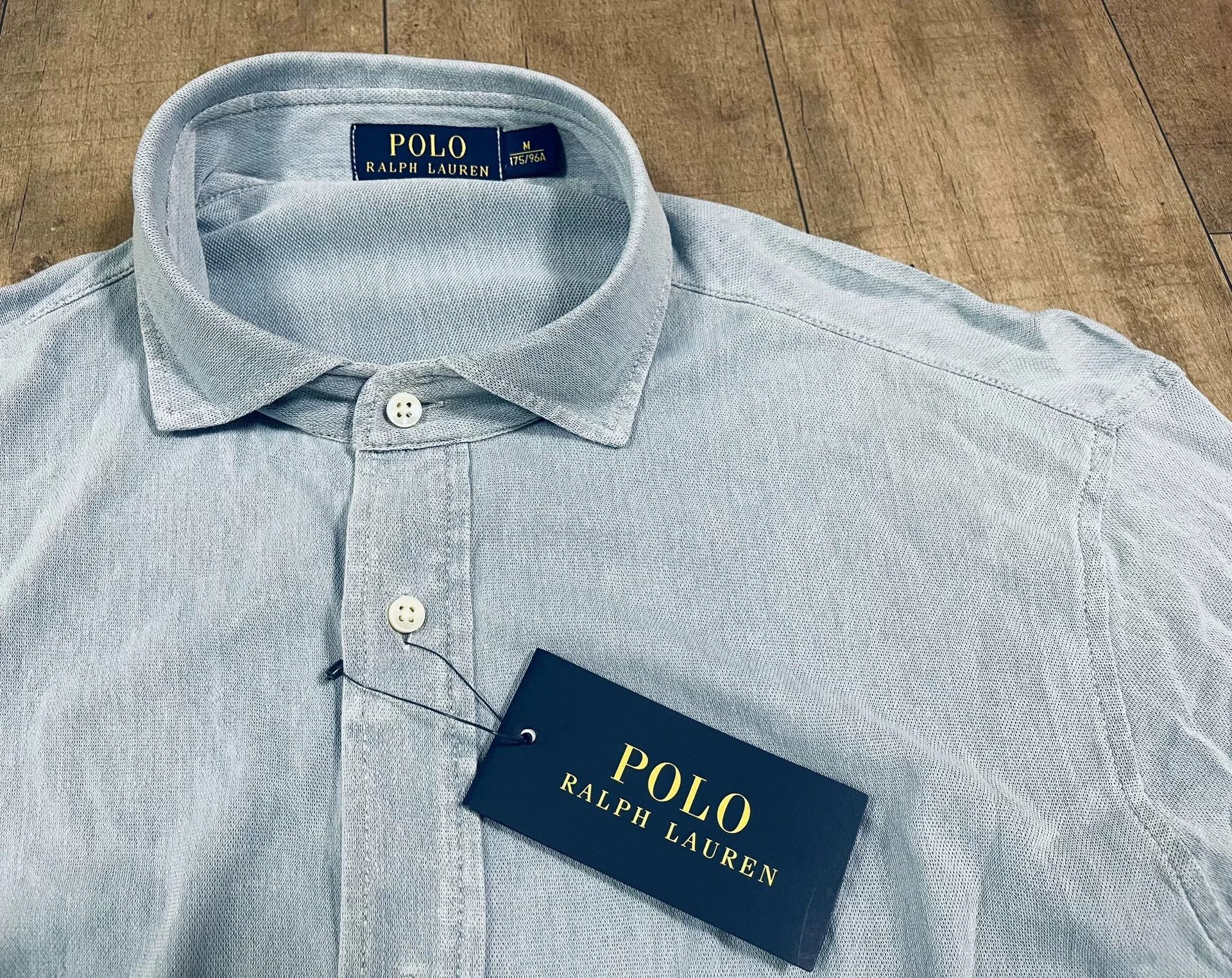 RRL Ralph Lauren Ralph Lauren Denim Blue Shirt Size US S / EU 44-46 / 1 - 1 Thumbnail