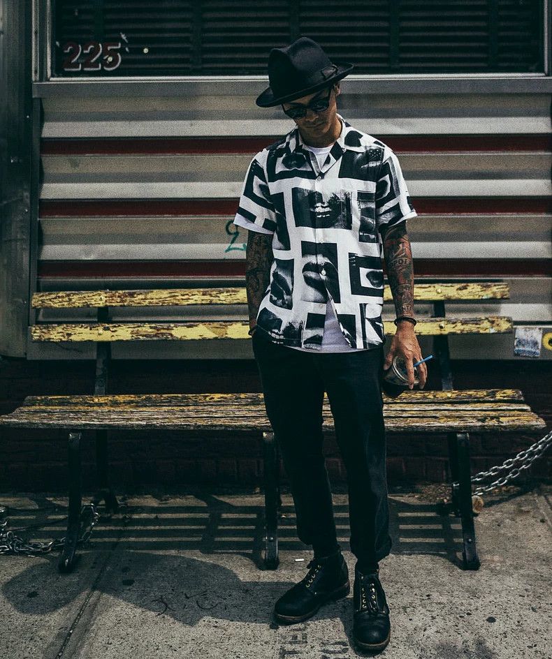 Wacko Maria WACKO MARIA 18ss Moriyama Daido Short Sleeve Shirt, Frog P Size US M / EU 48-50 / 2 - 9 Thumbnail