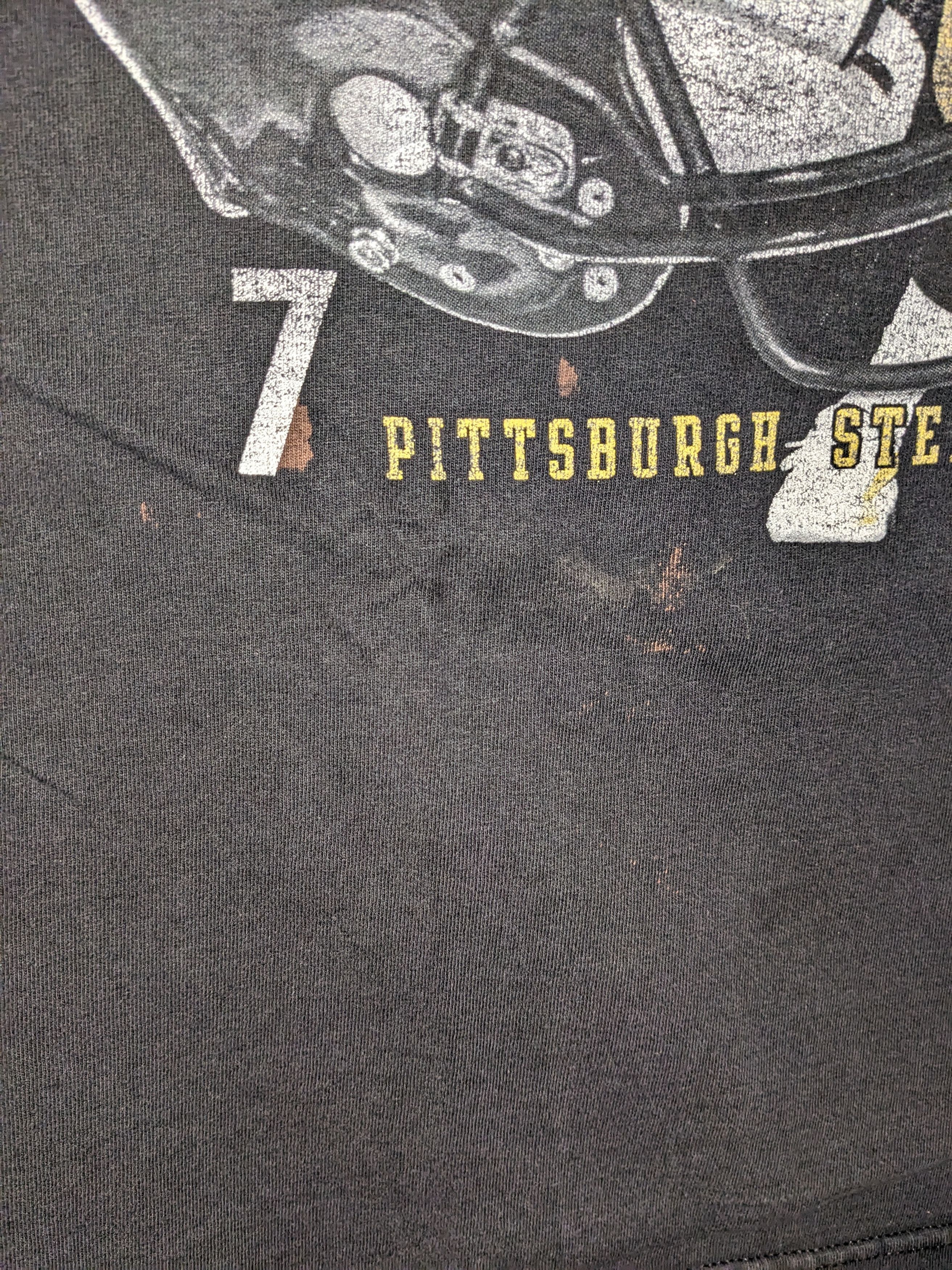 NFL × Vintage Vintage Ben Roethlisberger NFL Football Retro Player T-Shirt Size US XL / EU 56 / 4 - 7 Thumbnail