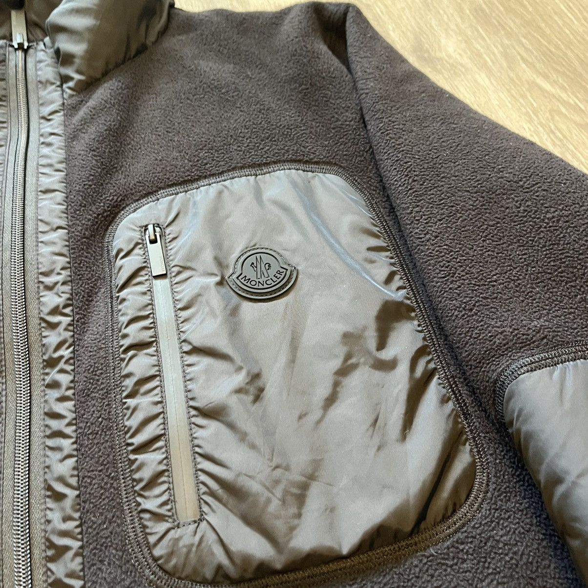 Moncler Moncler Reversible Fleece Zip Up Cardigan Jacket Size Medium Size US M / EU 48-50 / 2 - 17 Thumbnail
