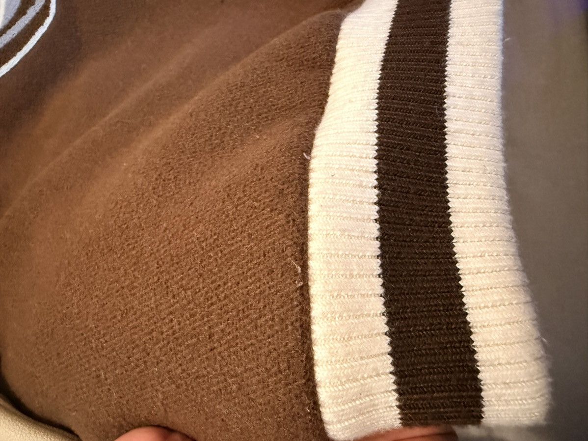 Tyler The Creator Golf Wang 2XL Varsity Brown/Cream Tyler Creator (19–21) Size US XXL / EU 58 / 5 - 5 Thumbnail