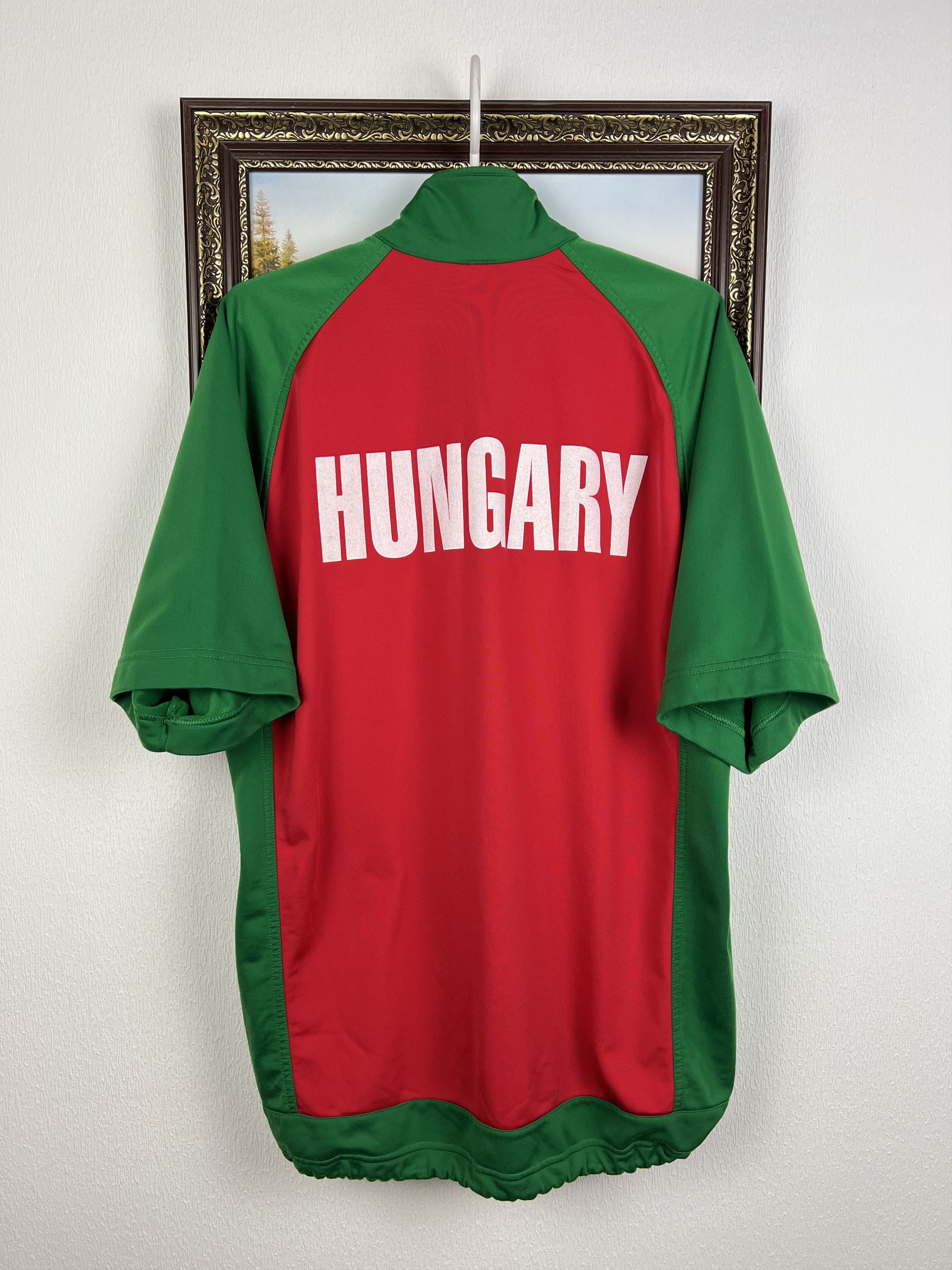 Nike Hungary Football Suit Soccer Track Set Jacket Pants Rare Size US M / EU 48-50 / 2 - 8 Thumbnail