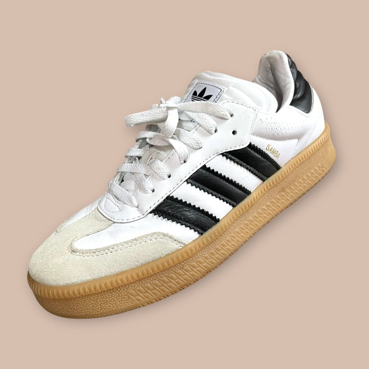Adidas Adidas Samba XLG 'White Black Gum' Size US 9.5 / EU 42-43 - 12 Thumbnail