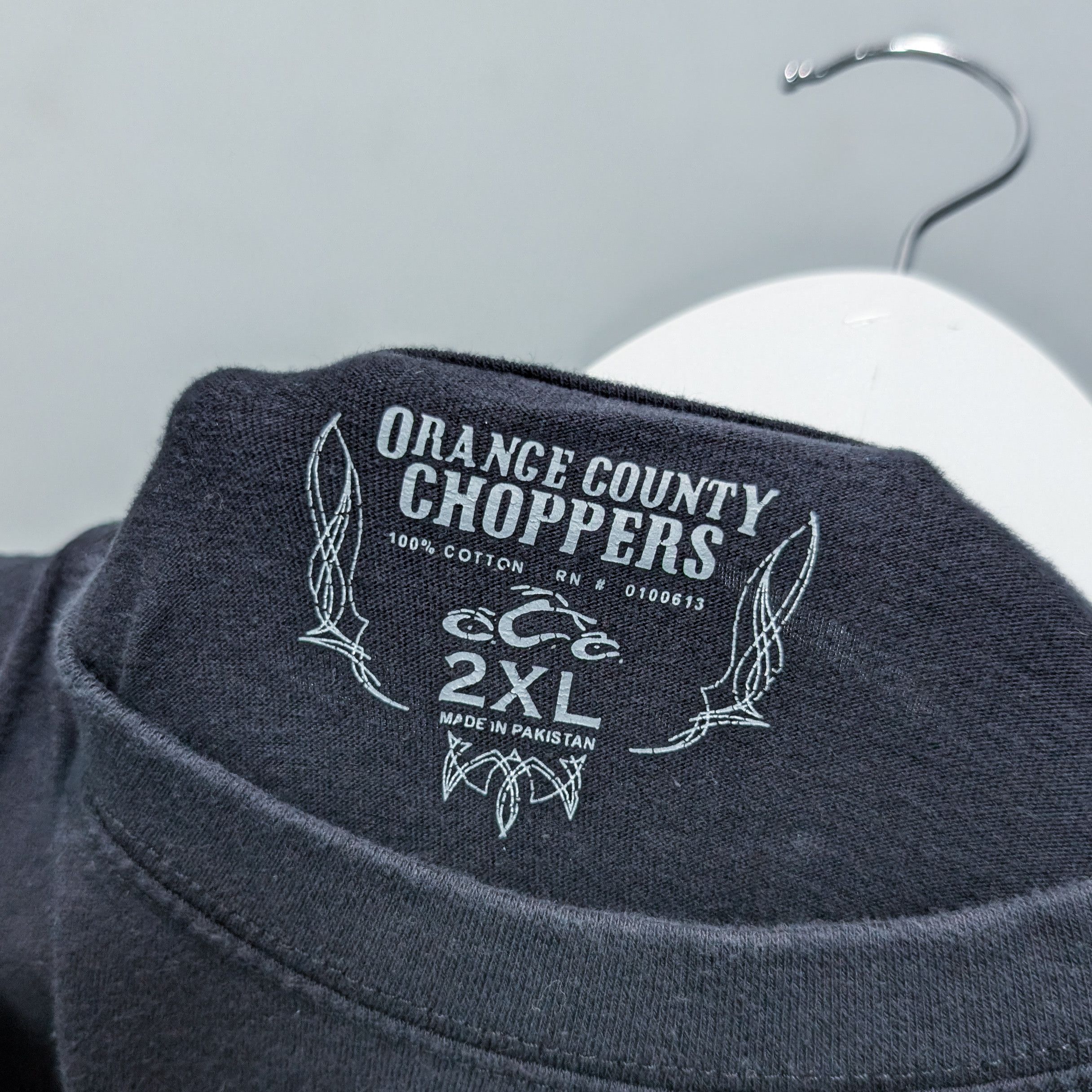 West Coast Choppers 2000's Orange County Choppers Tshirt Size US XXL / EU 58 / 5 - 3 Thumbnail