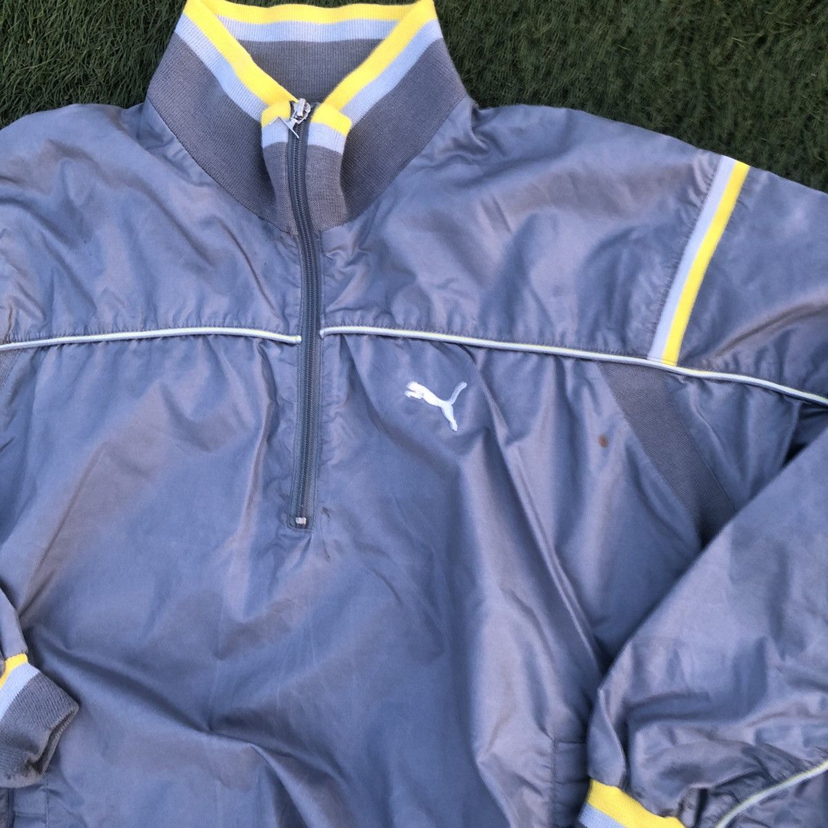 Puma × Vintage Puma half zip windbreaker Size US M / EU 48-50 / 2 - 2 Thumbnail