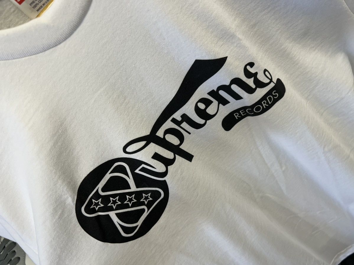 Supreme Supreme Records T-shirt Size US L / EU 52-54 / 3 - 3 Thumbnail