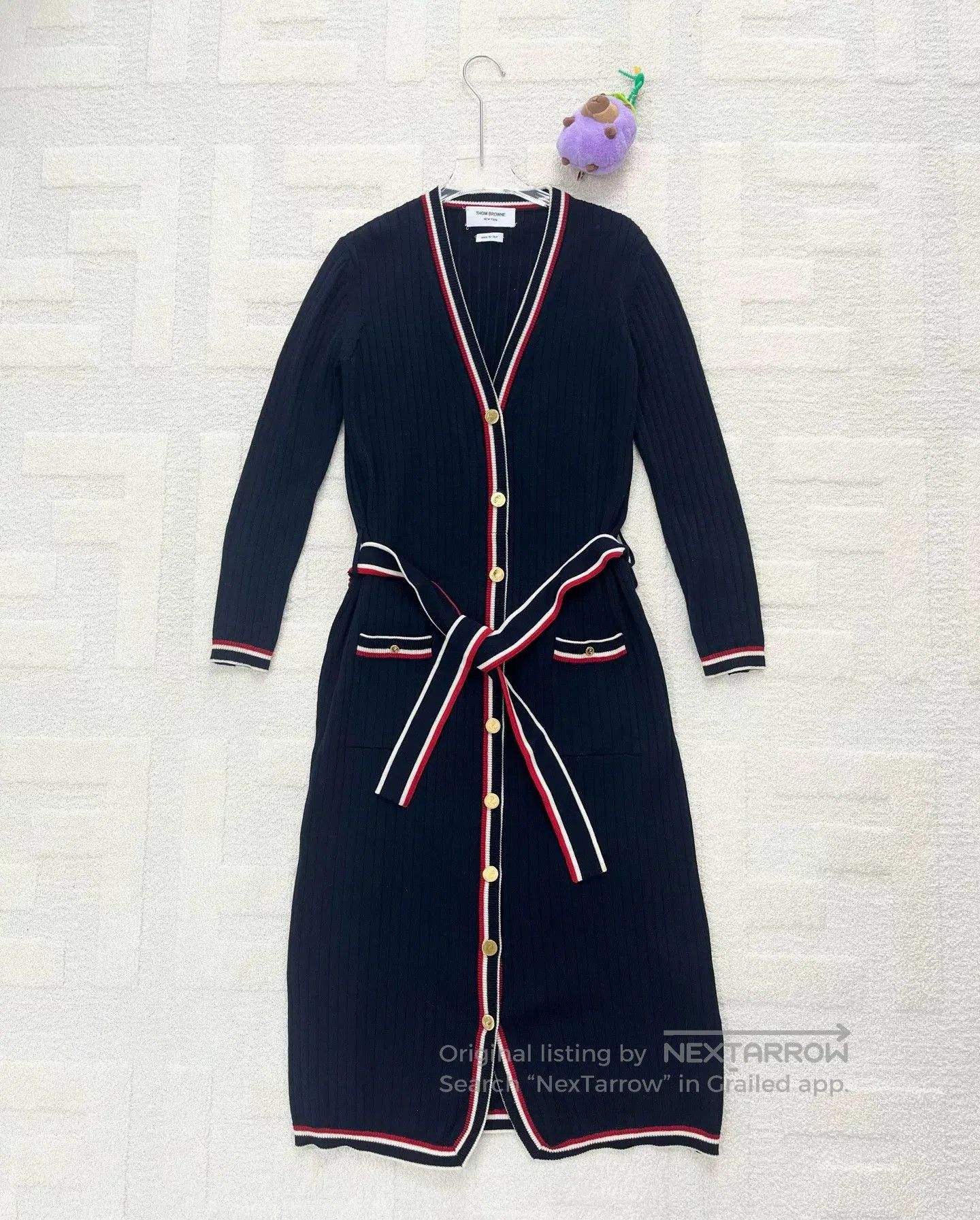 Thom Browne thom browne deep blue wool knit dress. Size US M / EU 48-50 / 2 - 1 Thumbnail