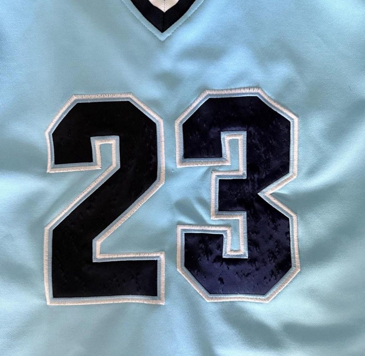 Karl Kani 90s KARL KANI Sports Blue Basketball Embroidered 23 Jersey Size US L / EU 52-54 / 3 - 8 Thumbnail