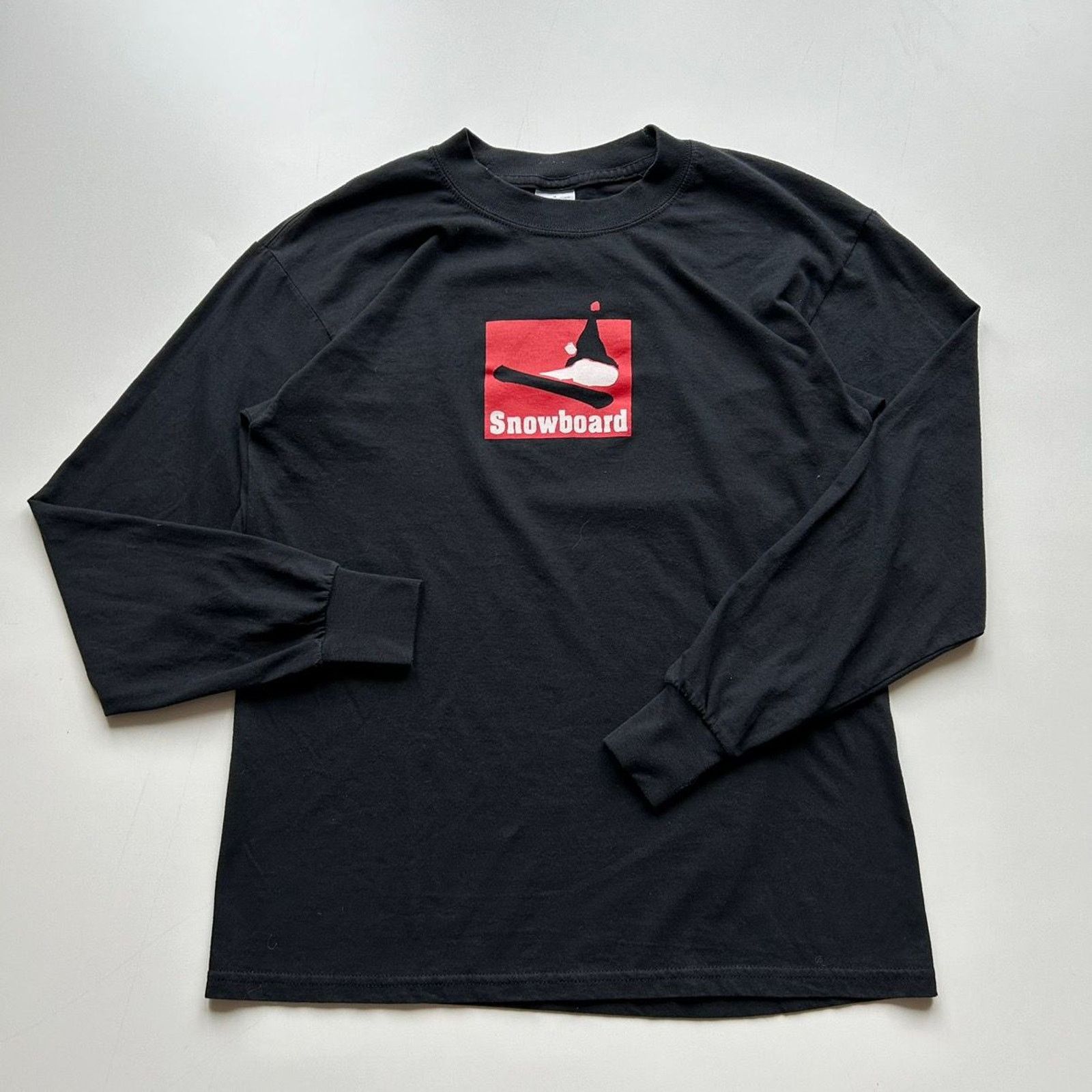 Vintage Vintage Y2K Snowboarding Art Logo Long Sleeve Shirt Medium Size US M / EU 48-50 / 2 - 1 Thumbnail