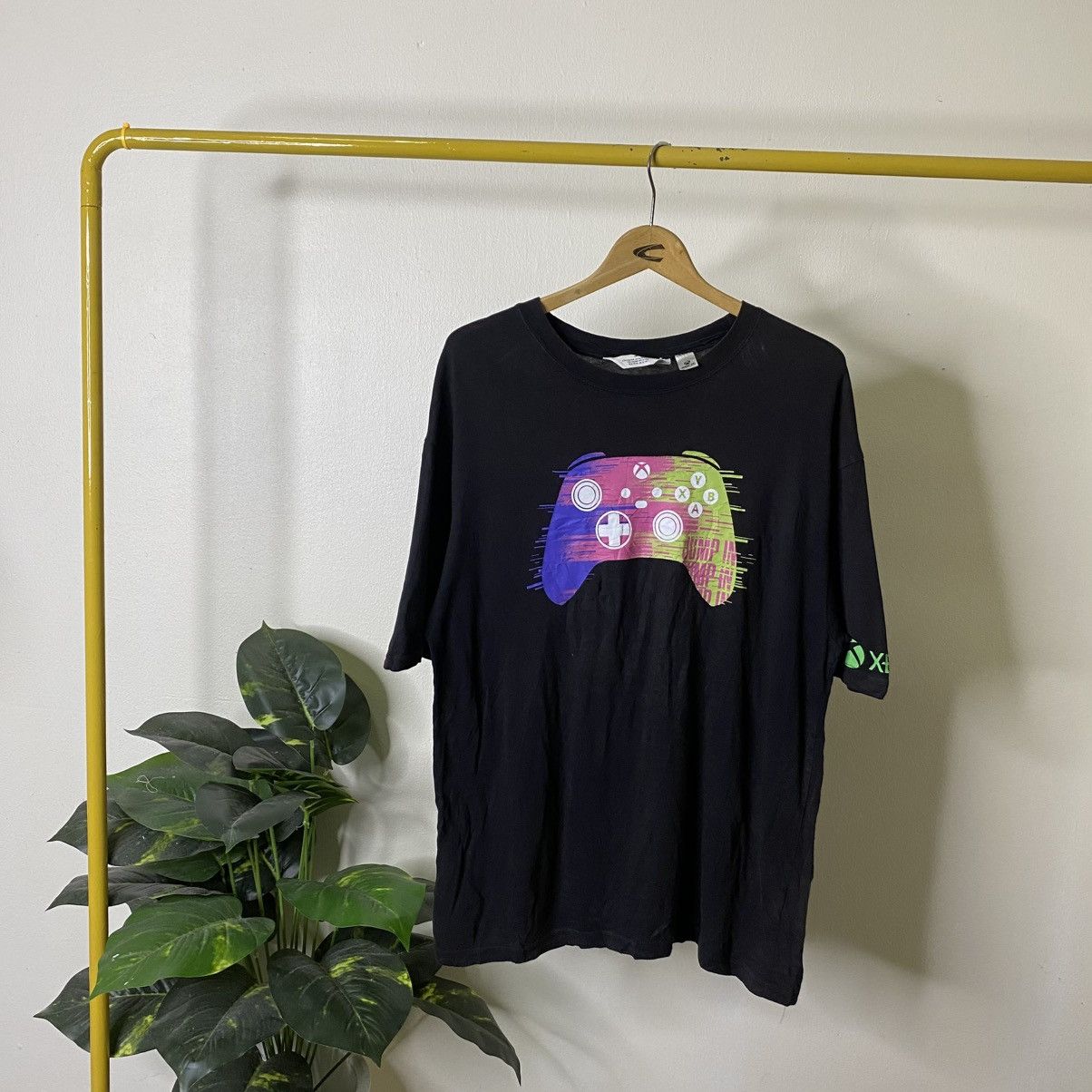 H&M Xbox 360 Video Games Promo x H&M Collaboration T Shirt Size US L / EU 52-54 / 3 - 1 Thumbnail