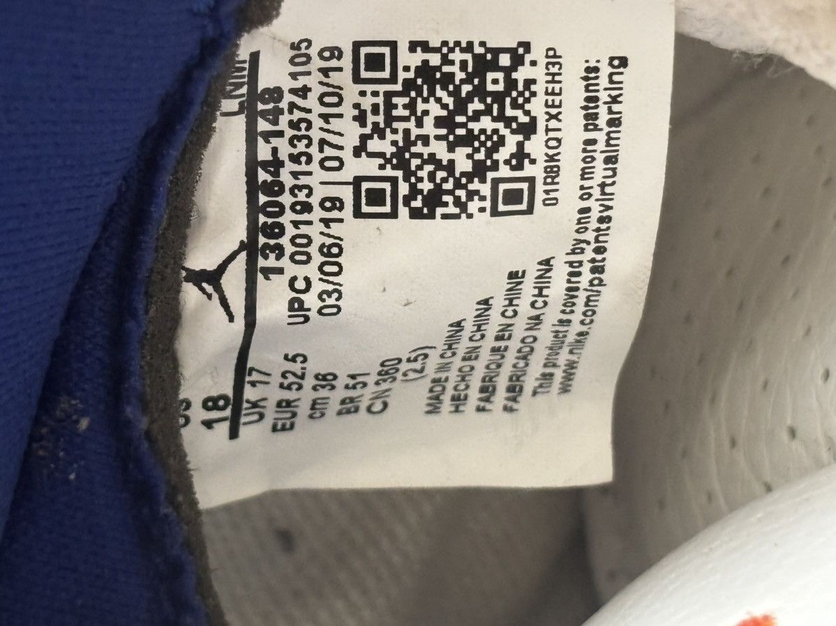 Jordan Brand Jordan retro 3s Knicks SIZE 18 Size US 15 / EU 48 - 4 Thumbnail
