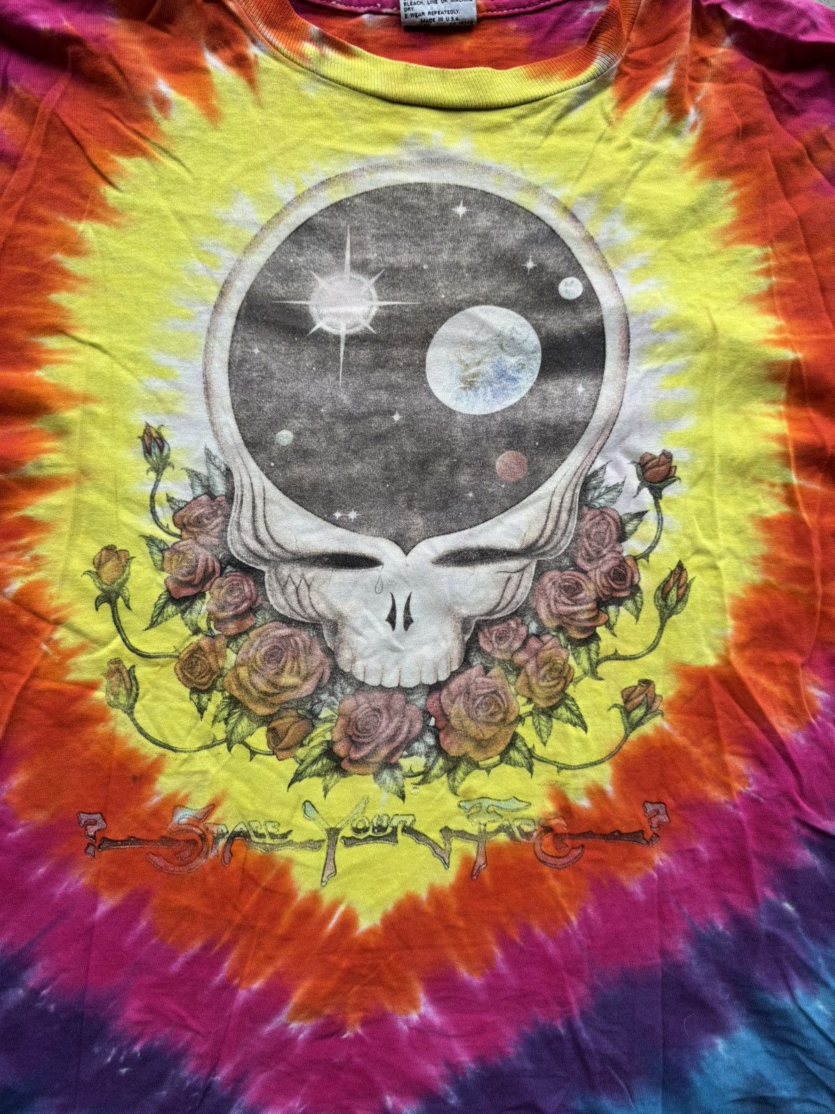 Band Tees × Grateful Dead × Vintage Vintage 1992 Grateful Dead “Space Your Face” Tee Size US XL / EU 56 / 4 - 2 Thumbnail