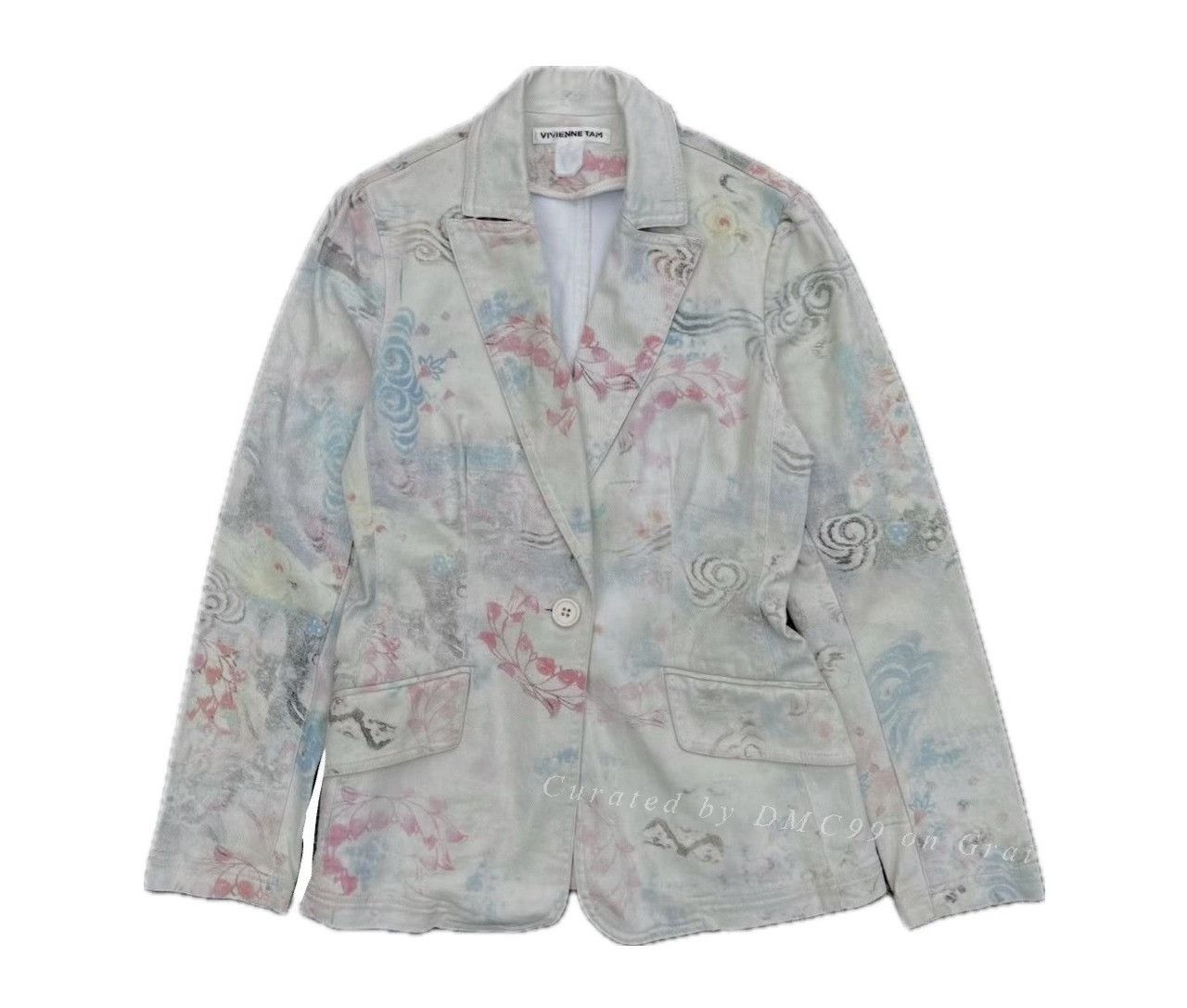 Vintage Vintage Vivienne Tam 1990s Abstract Coat Size M / US 6-8 / IT 42-44 - 1 Thumbnail