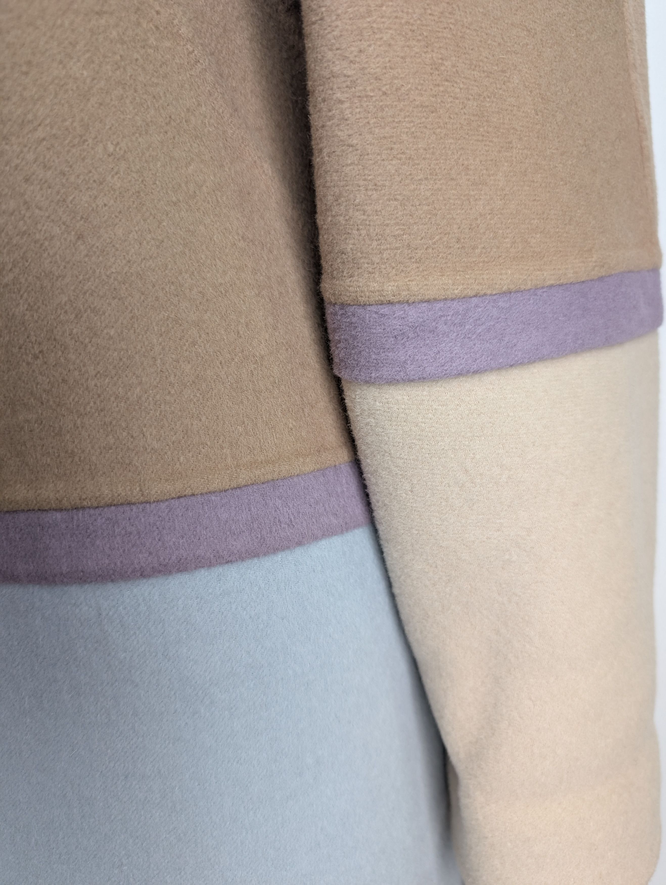 Valentino Valentino Khaki And Light Blue Coat Size XS / US 0-2 / IT 36-38 - 4 Thumbnail