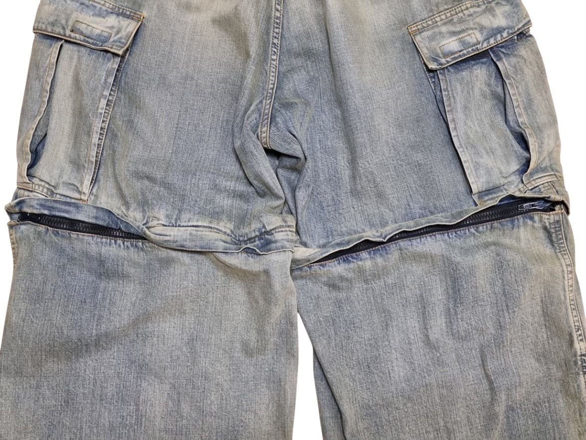 Balenciaga Balenciaga Japanese Convertible Cargo Denim Pants Size US 32 / EU 48 - 6 Thumbnail