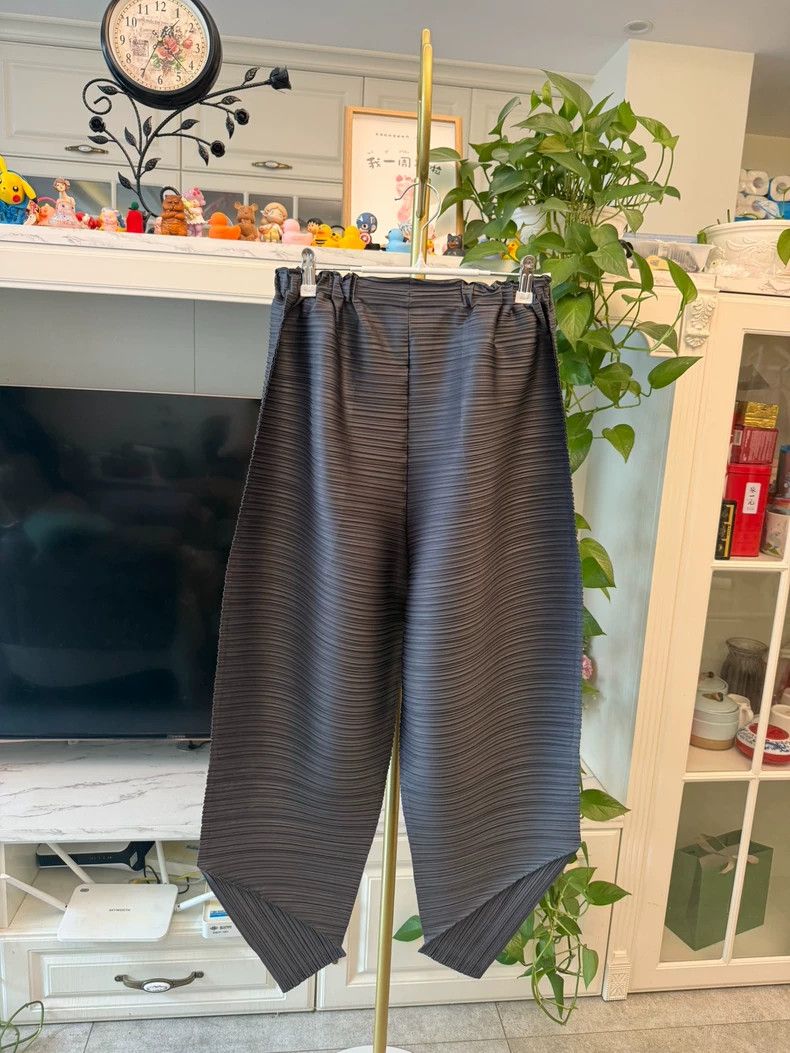 Issey Miyake Issey Miyake size:3 Charcoal grey irregular pants and chic Size 31" - 5 Thumbnail