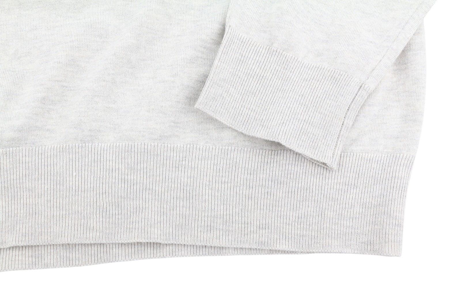 Scotch & Soda 2XL Grey Melange Embroidered Knit Jumper 88571 Size US XXL / EU 58 / 5 - 5 Thumbnail