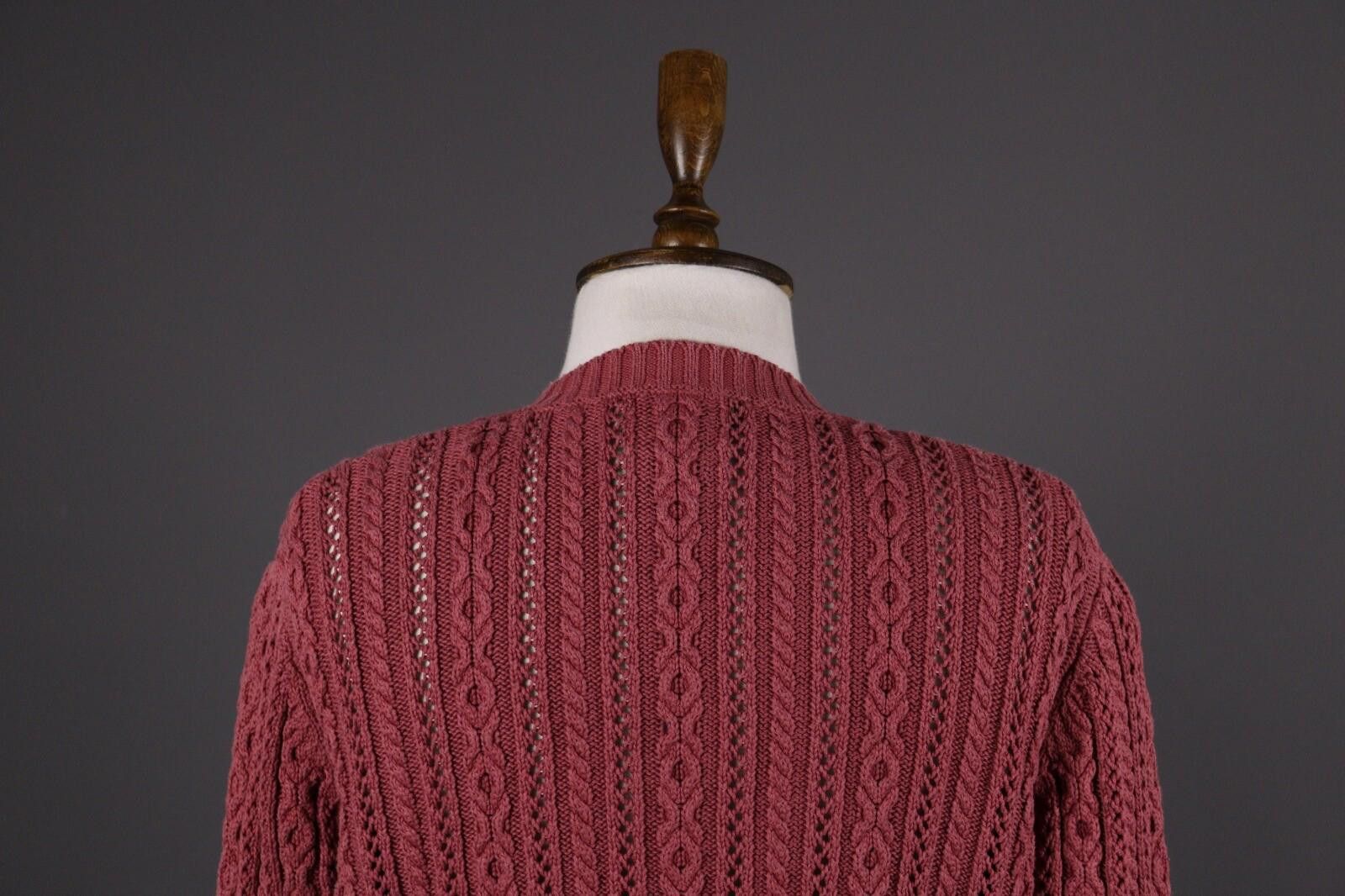 Lauren Ralph Lauren Lauren Ralph Lauren Cotton Cable Knit Sweater Size M Size M / US 6-8 / IT 42-44 - 8 Thumbnail
