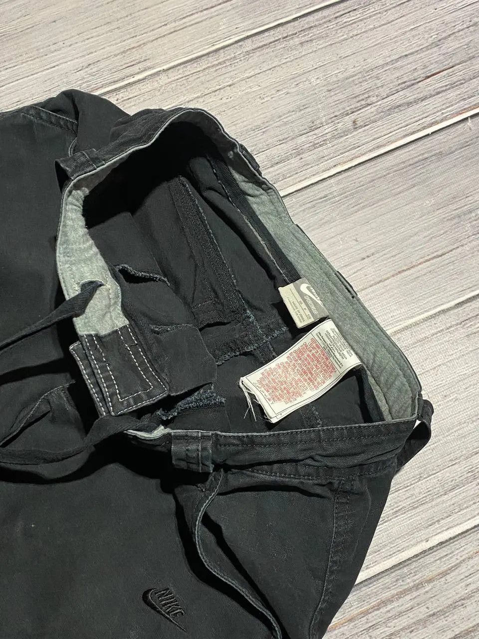 Nike Vintage Nike Cargo Pants 00s Swoosh Y2K Size US 30 / EU 46 - 4 Thumbnail
