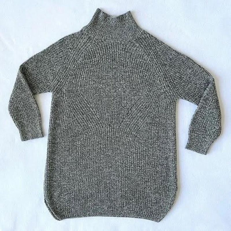 Topshop Topshop | Women’s Grunge Funnel Neck Sweater Dress | US 4 Size S / US 4 / IT 40 - 6 Thumbnail