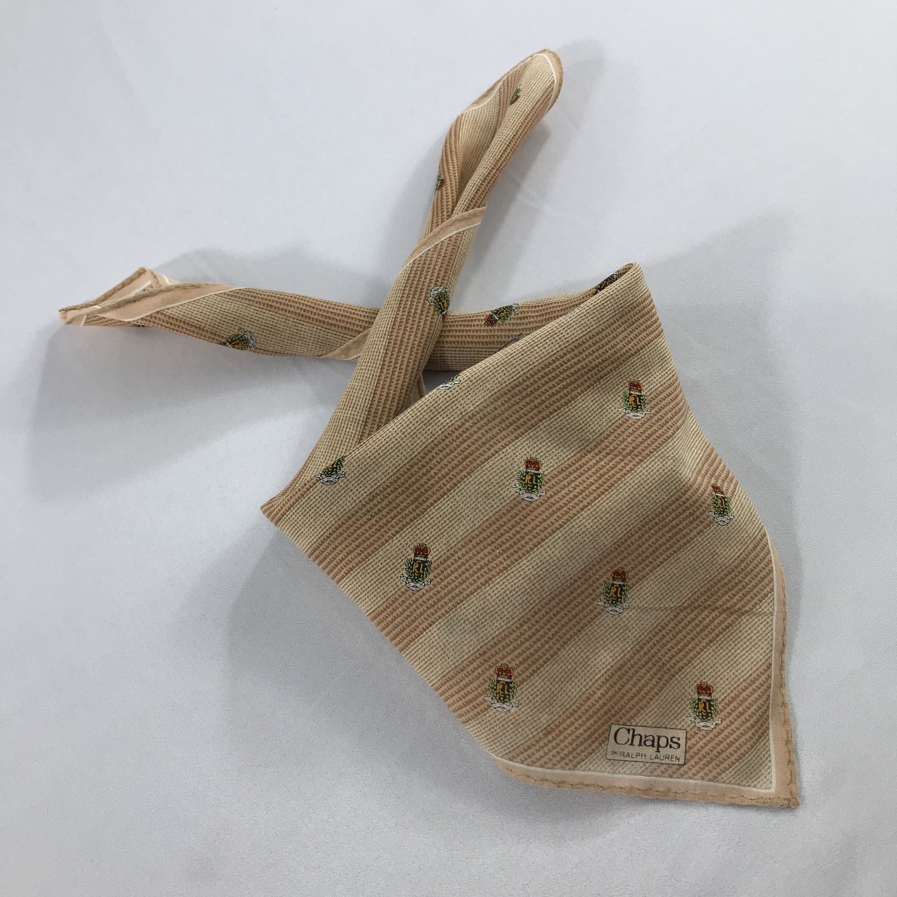 Chaps Ralph Lauren × Vintage Chaps Ralph Lauren Bandana / Handkerchief/Neckerchief -S2330 Size ONE SIZE - 4 Thumbnail