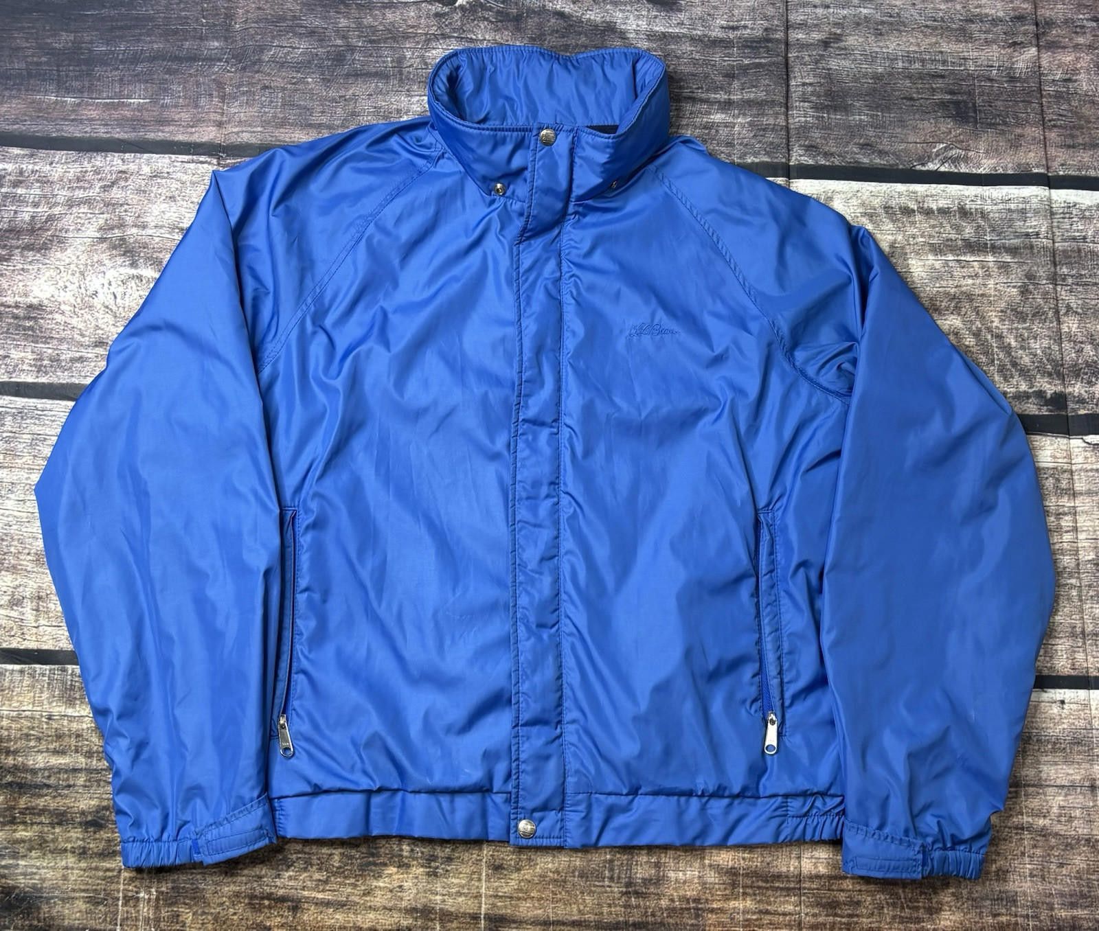 L.L. Bean VTG LL Bean Freeport Maine Jacket Men's Large Windbreaker Size US L / EU 52-54 / 3 - 1 Thumbnail
