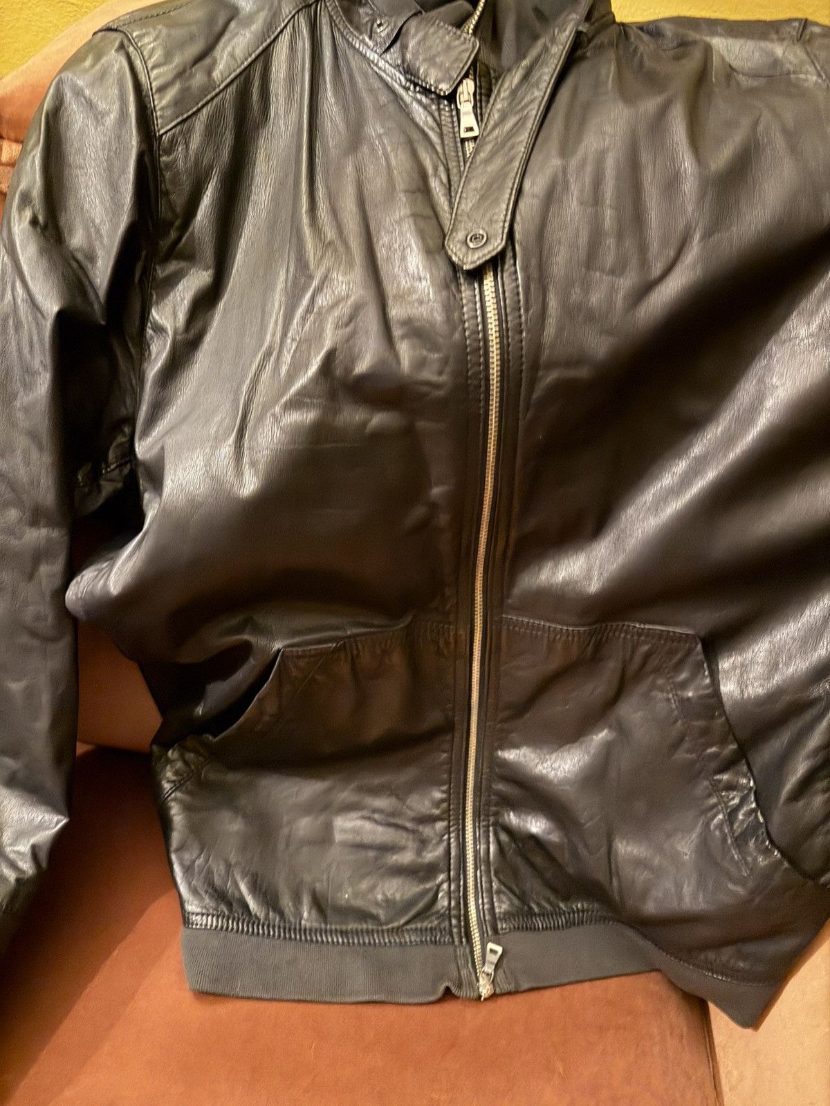 Other Brogden 1959 leather Bomber jacket. Italy Size US M / EU 48-50 / 2 - 2 Thumbnail