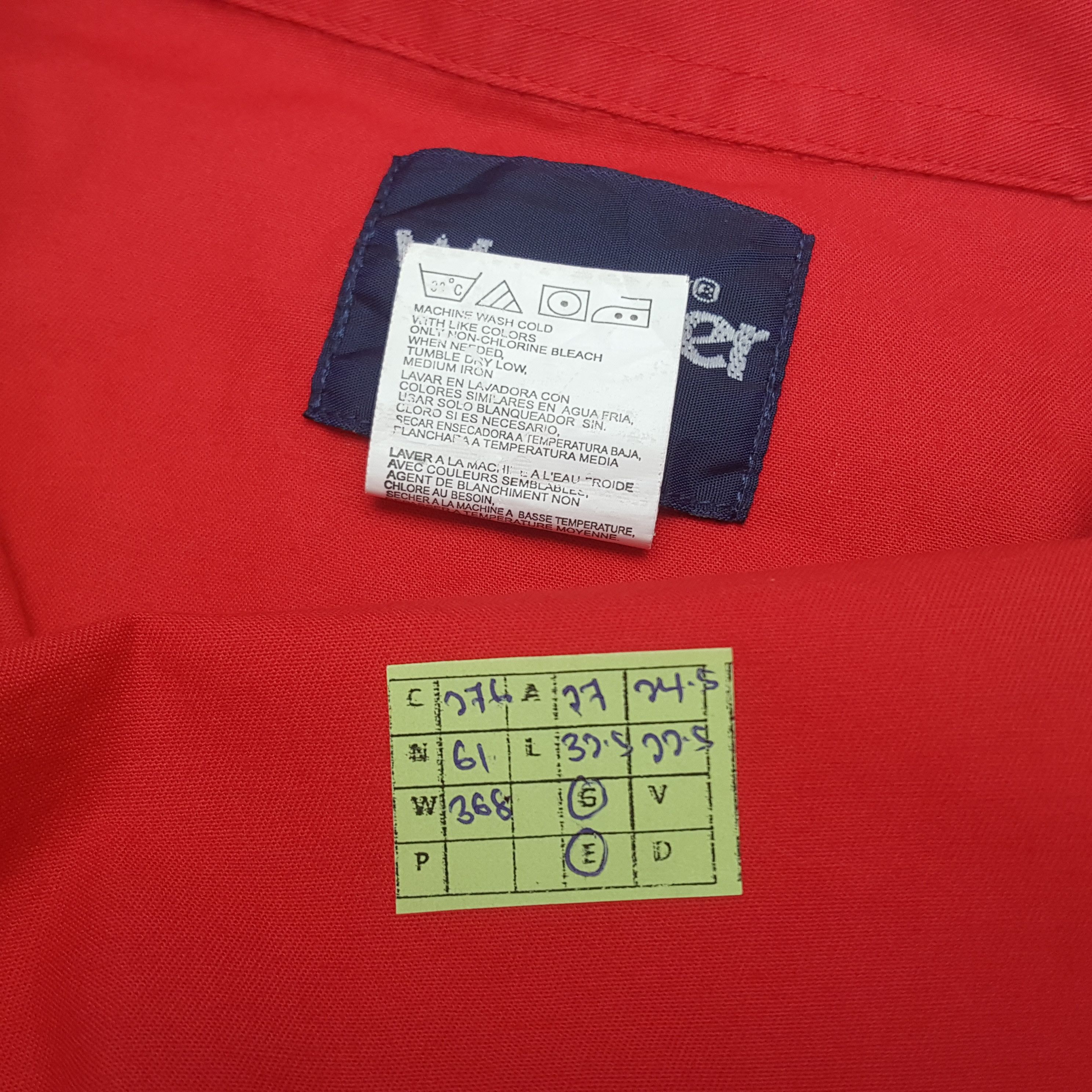 Vintage × Wrangler Vintage Wrangler American Brand Shirt Button Up C276N61 Size US XXL / EU 58 / 5 - 8 Thumbnail