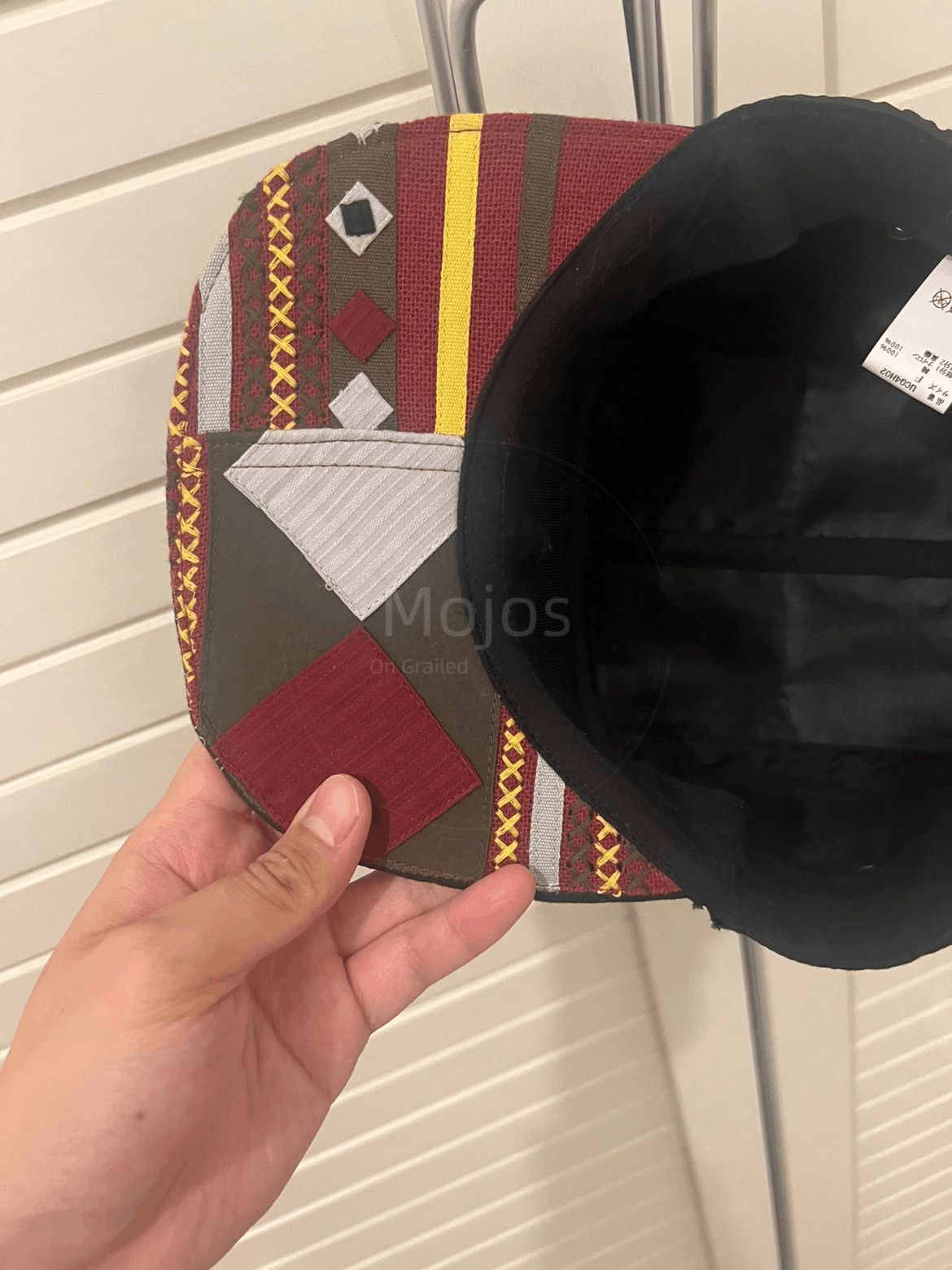 Undercover undercover SCAB Distressed 16SS Hat-2508 Size ONE SIZE - 4 Thumbnail