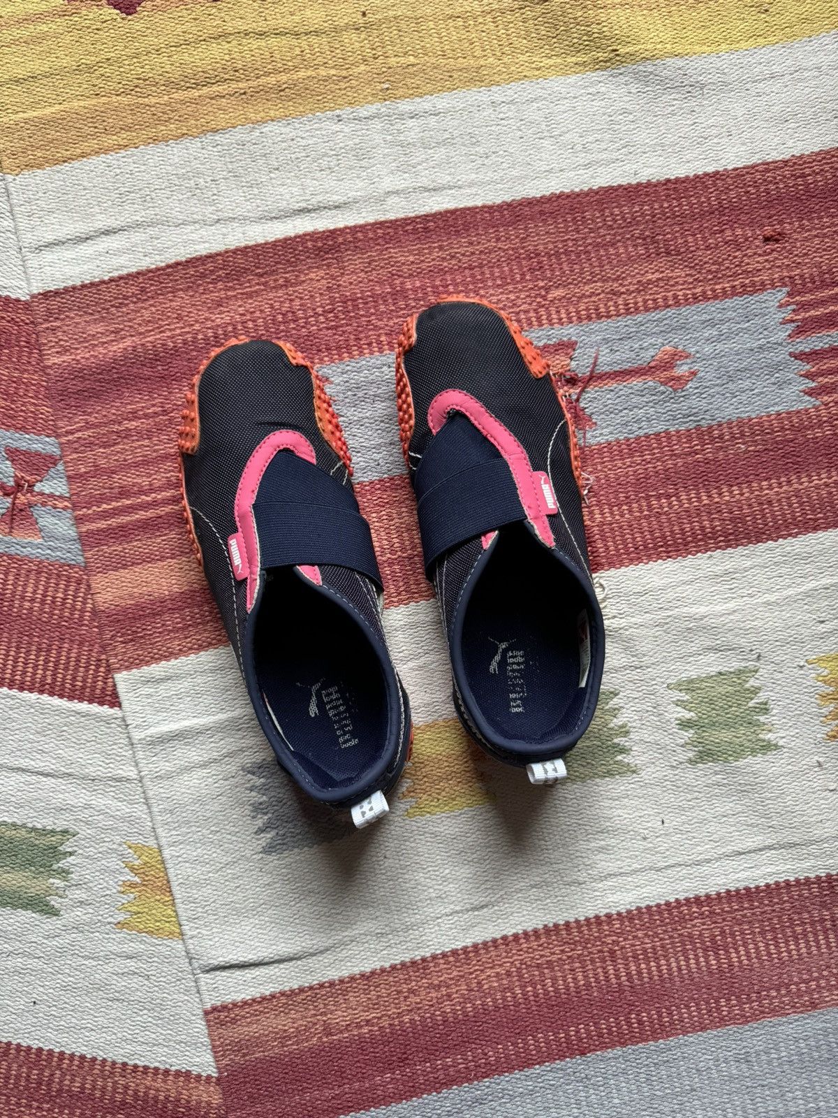 Puma Vintage 00’s Puma Mostro y2k Navy Japanese Low Sneakers Size US 7 / IT 37 - 5 Thumbnail