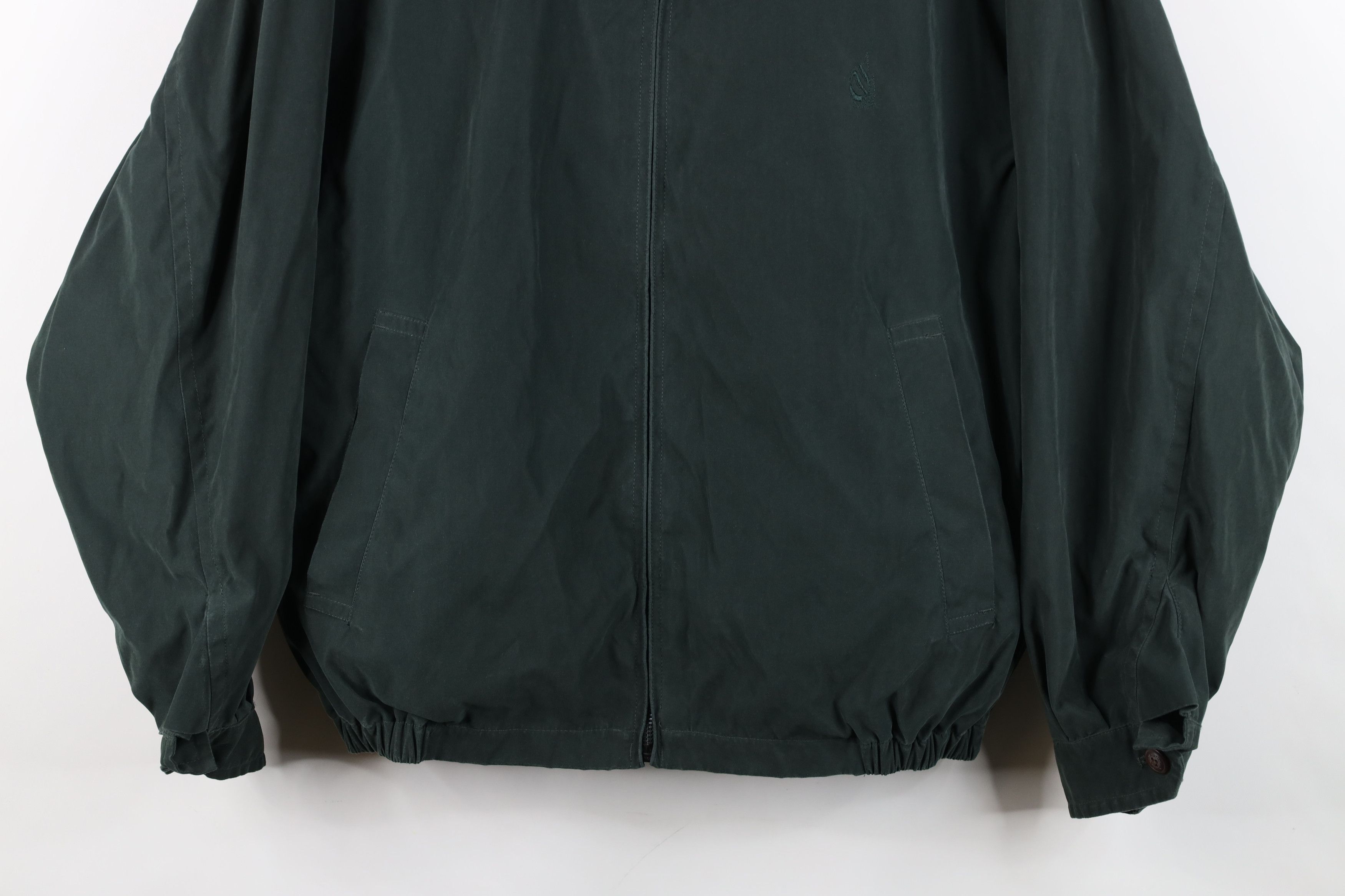 Nautica Vintage 90s Nautica Microfiber Sailing Bomber Jacket Green Size US S / EU 44-46 / 1 - 3 Thumbnail