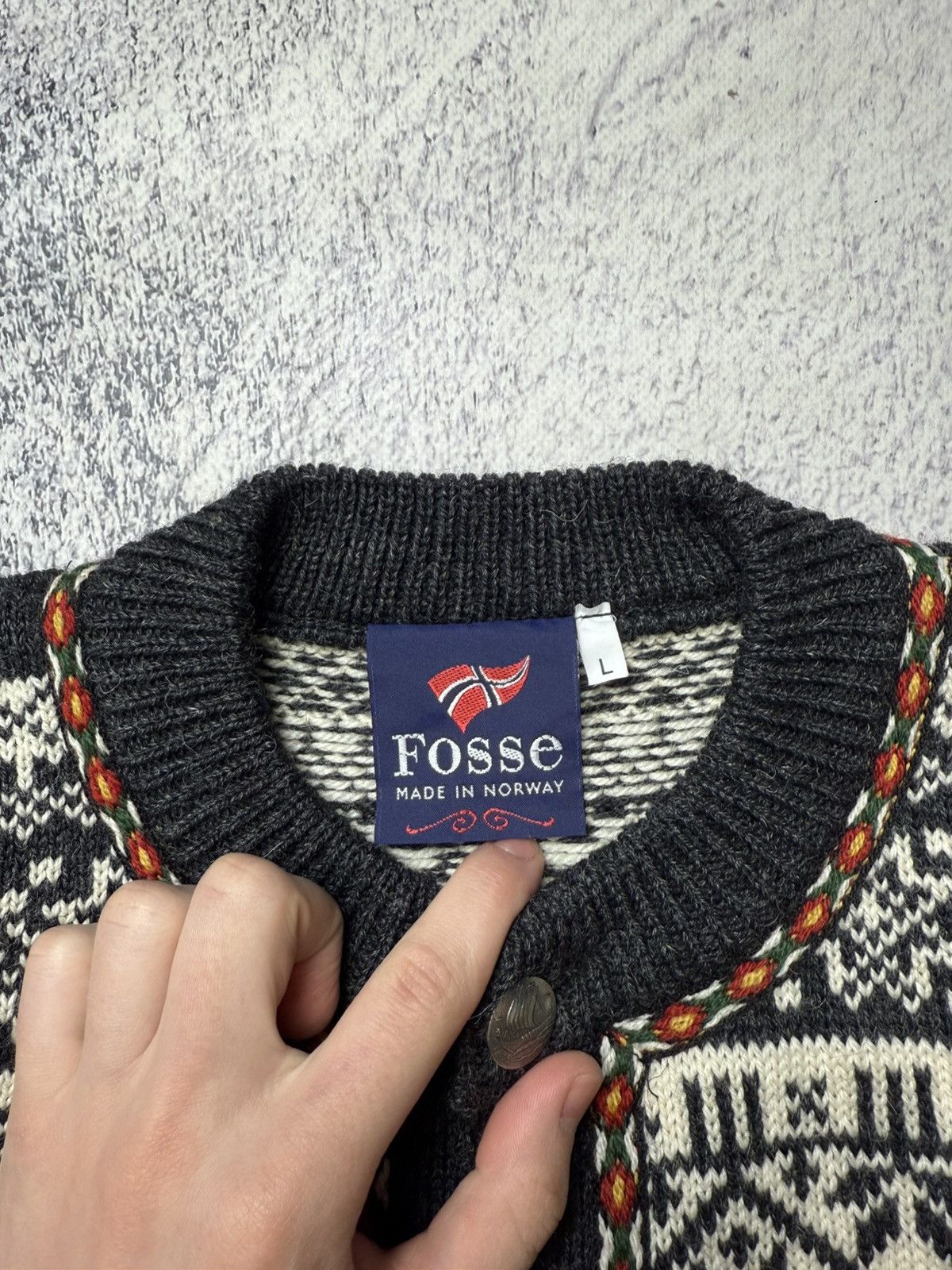 Dale Of Norway Vintage Sweater Fosse Dale of Norway Style Size US L / EU 52-54 / 3 - 13 Thumbnail