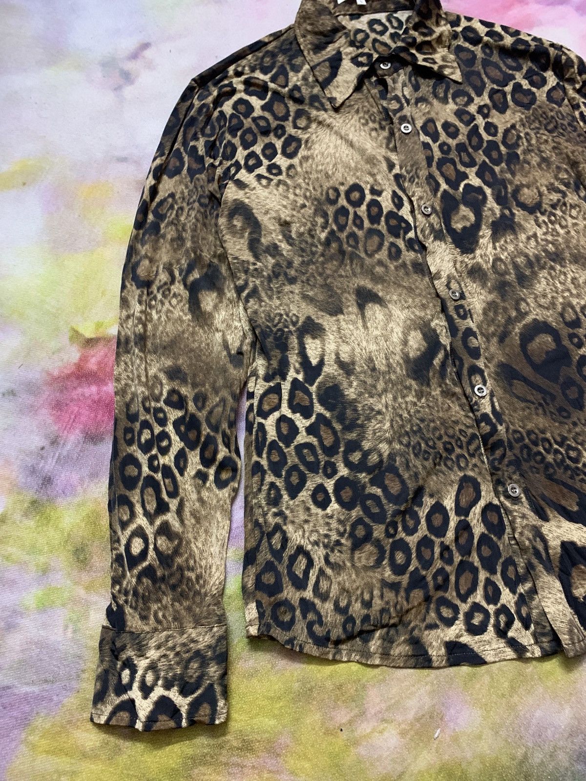 semanticdesign Japanese Brand Semantic Design Leopard Stretch Tapered Size US M / EU 48-50 / 2 - 3 Thumbnail