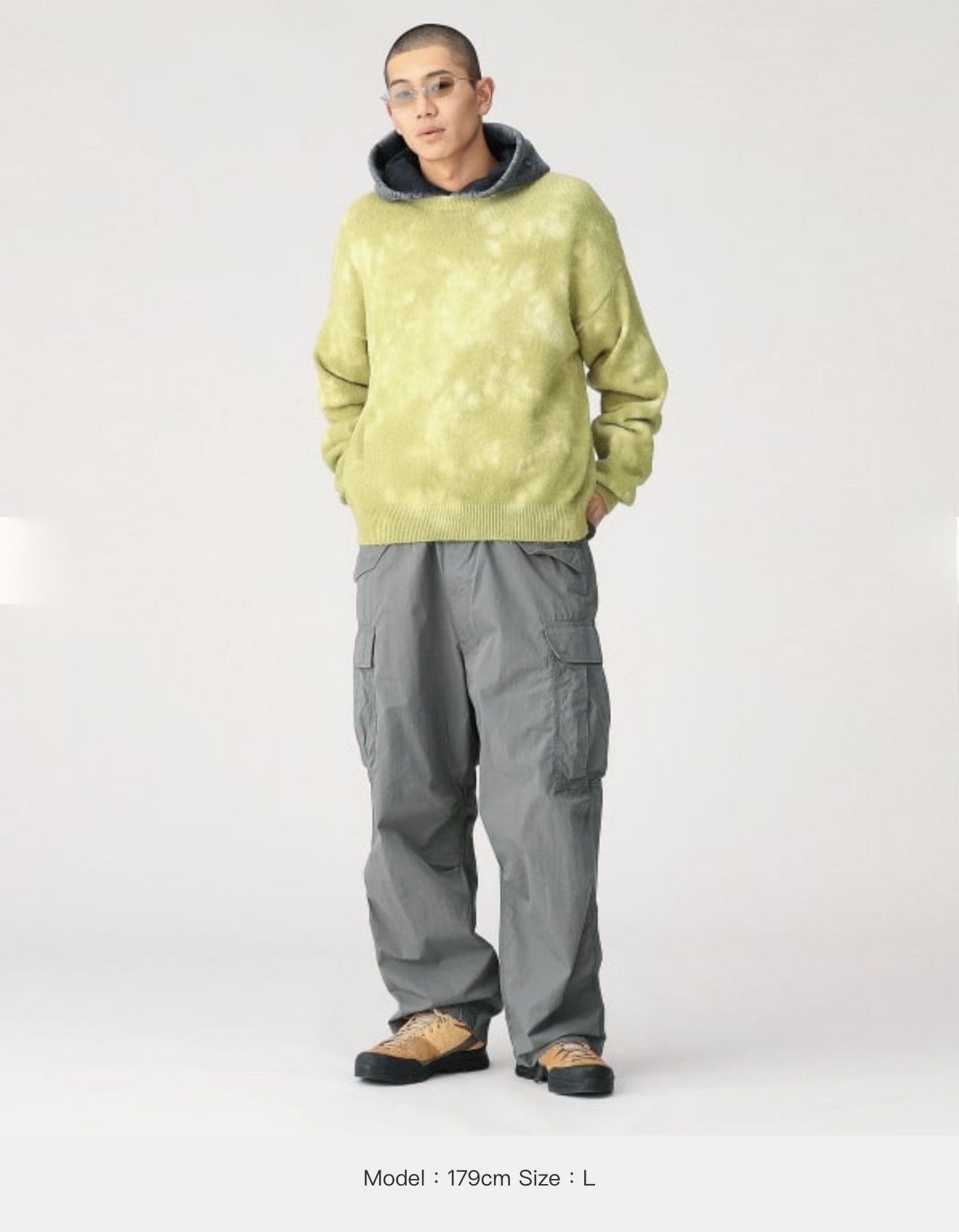 Beams Japan Men’s 🇯🇵 Beams 6 Pockets Loose Fit Cargo Pants Sz Medium Size US 32 / EU 48 - 2 Thumbnail