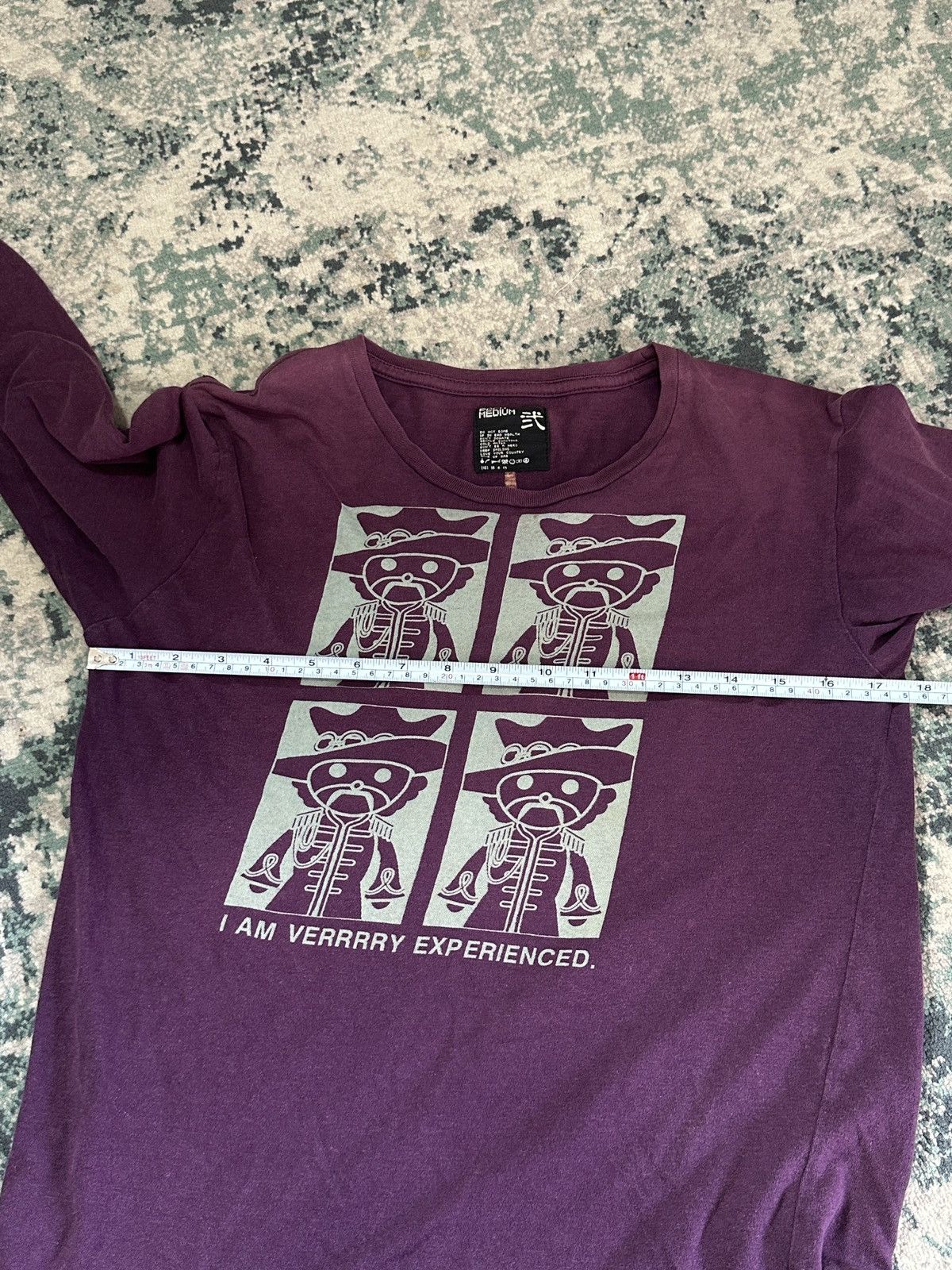 PPFM PPFM Japan Purple Photo Tees L/S Shirt Size US M / EU 48-50 / 2 - 7 Thumbnail