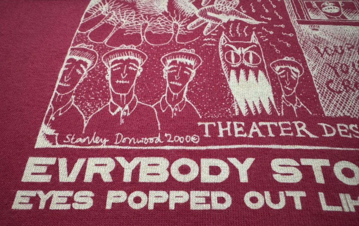 Band Tees Vintage Radiohead Artwork By Stanley Donwood Size US M / EU 48-50 / 2 - 5 Thumbnail