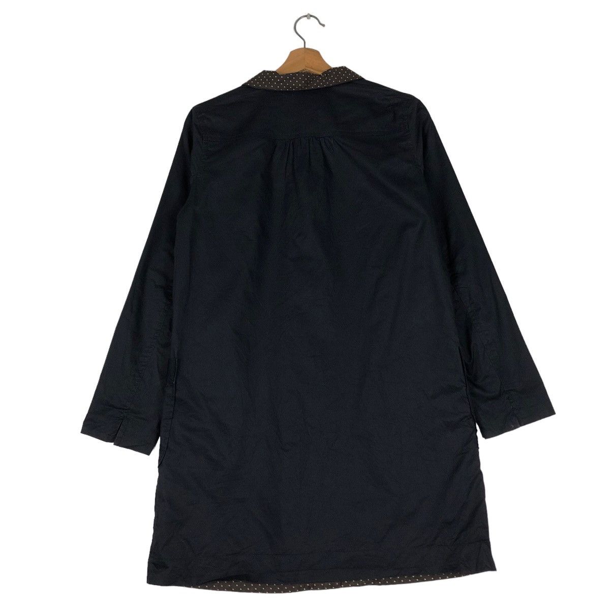 Issey Miyake 🔥Vtg Long Jacket Pou Dou Dou Japan Polkadot Lining Size US M / EU 48-50 / 2 - 8 Thumbnail