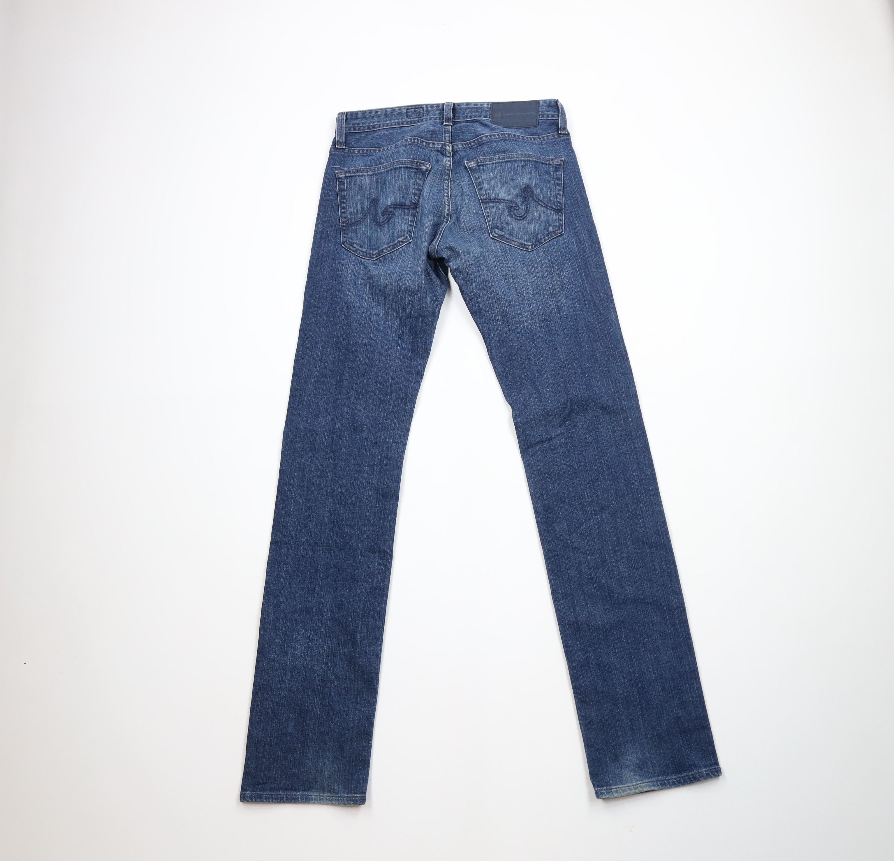 Vintage Adriano Goldschmied The Matchbox Slim Straight Denim Jeans Size 28" / US 6 / IT 42 - 9 Thumbnail