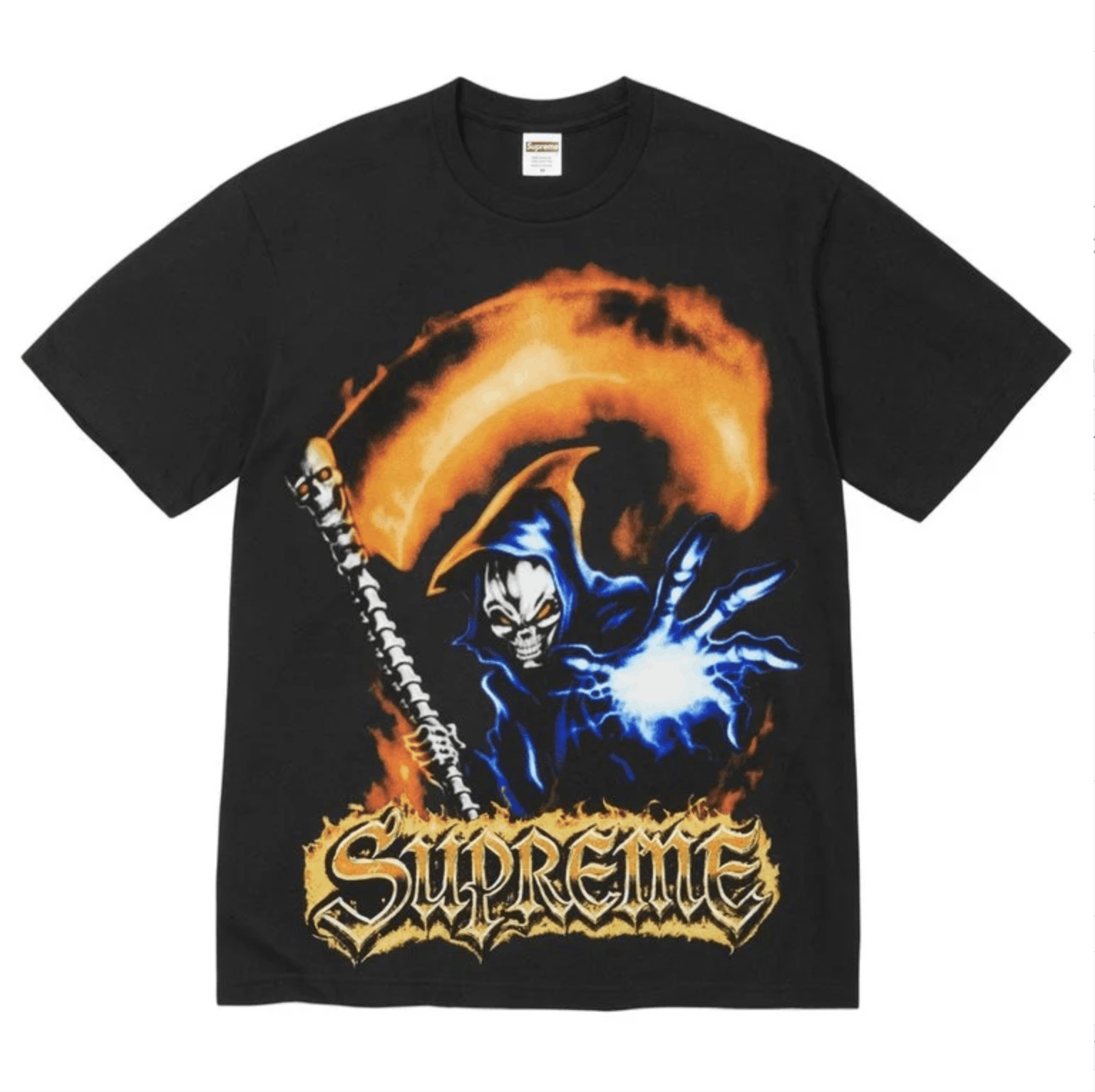 Supreme Supreme Grim Reaper Tee in Black Size US XL / EU 56 / 4 - 1 Thumbnail