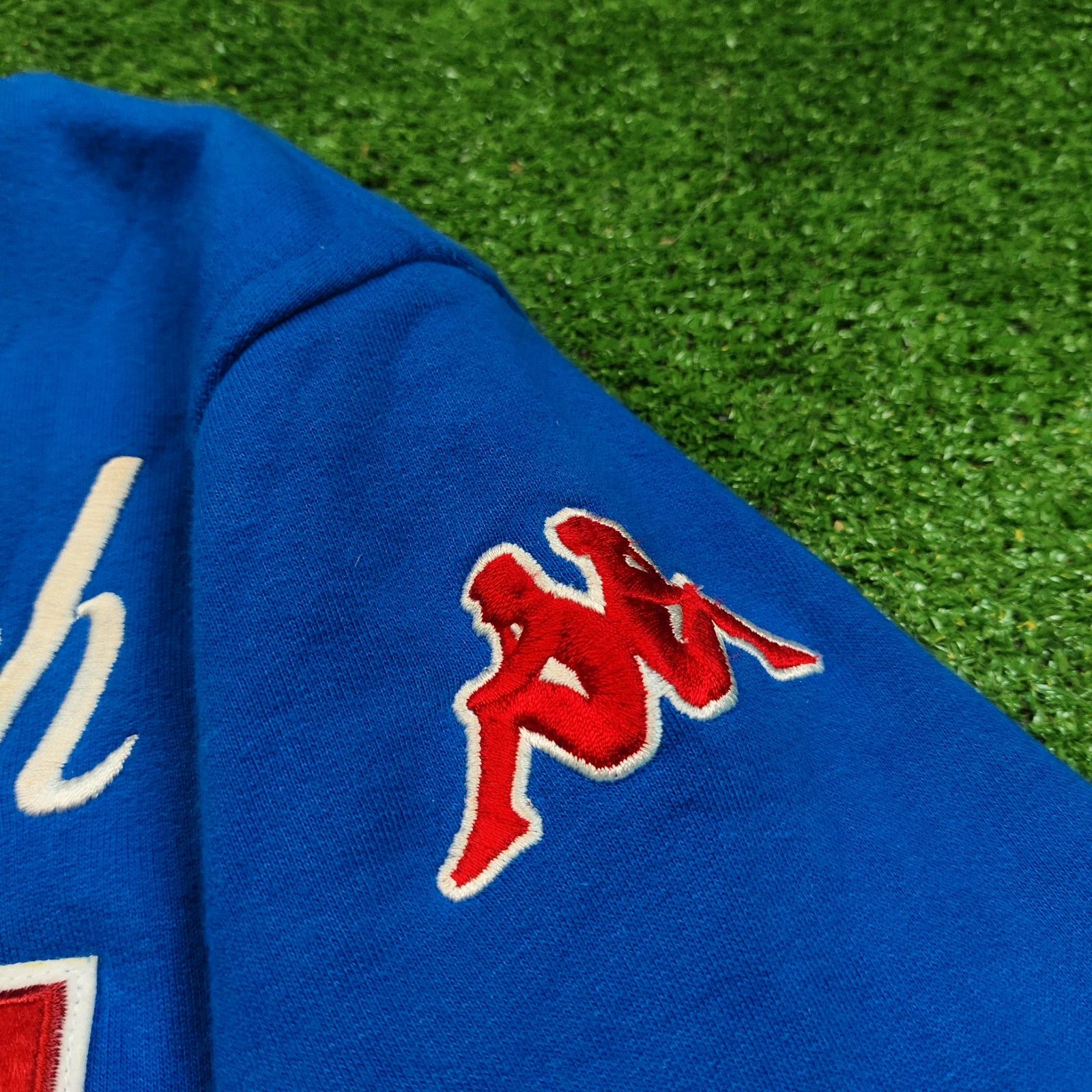 Kappa Vintage kappa Full Zip Sweater Large Blue Australia Bondi Size L / US 10 / IT 46 - 7 Thumbnail