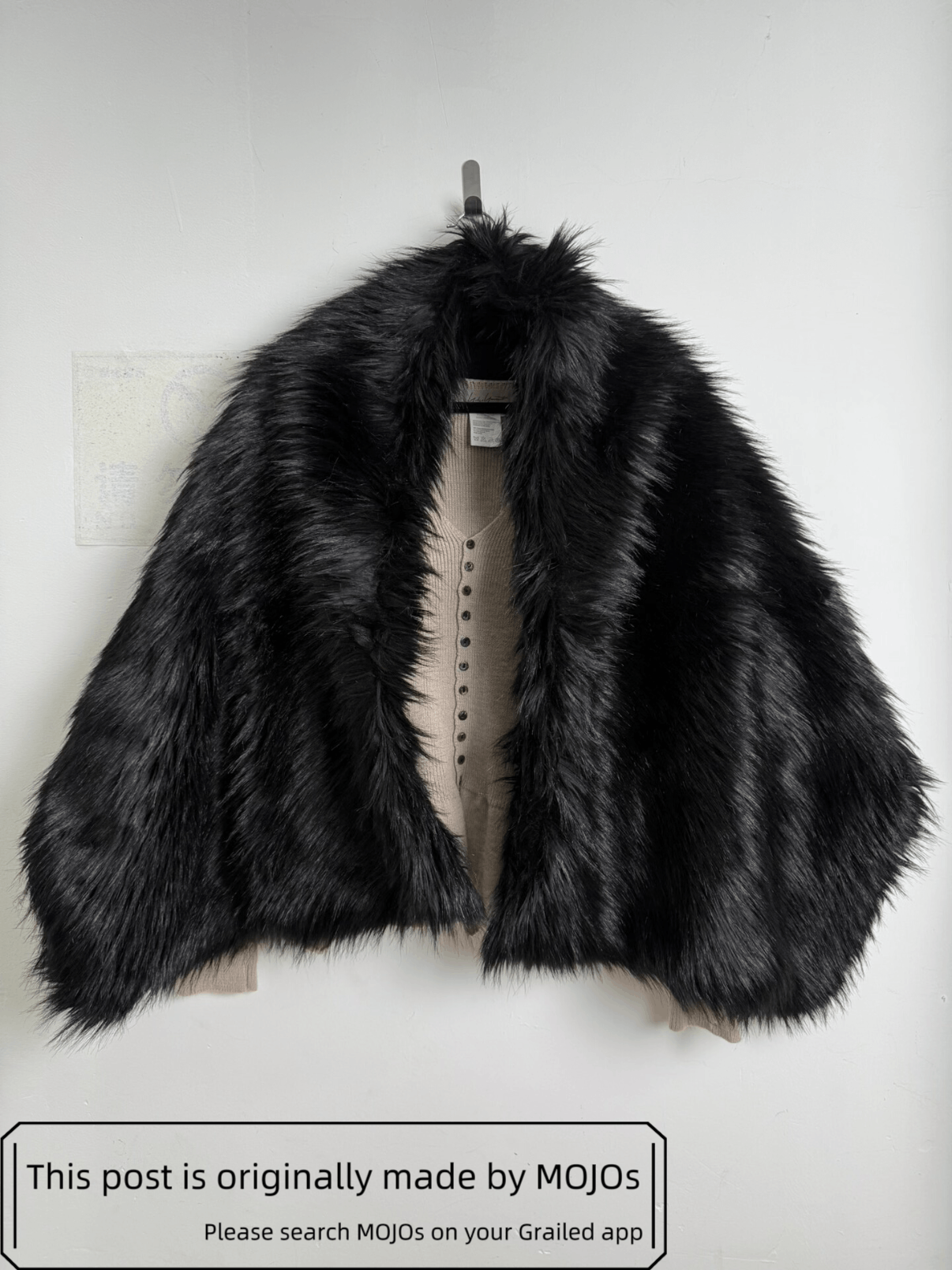 Dries Van Noten Dries Van Noten Black Fur Scarf mojos1634121 Size ONE SIZE - 1 Thumbnail