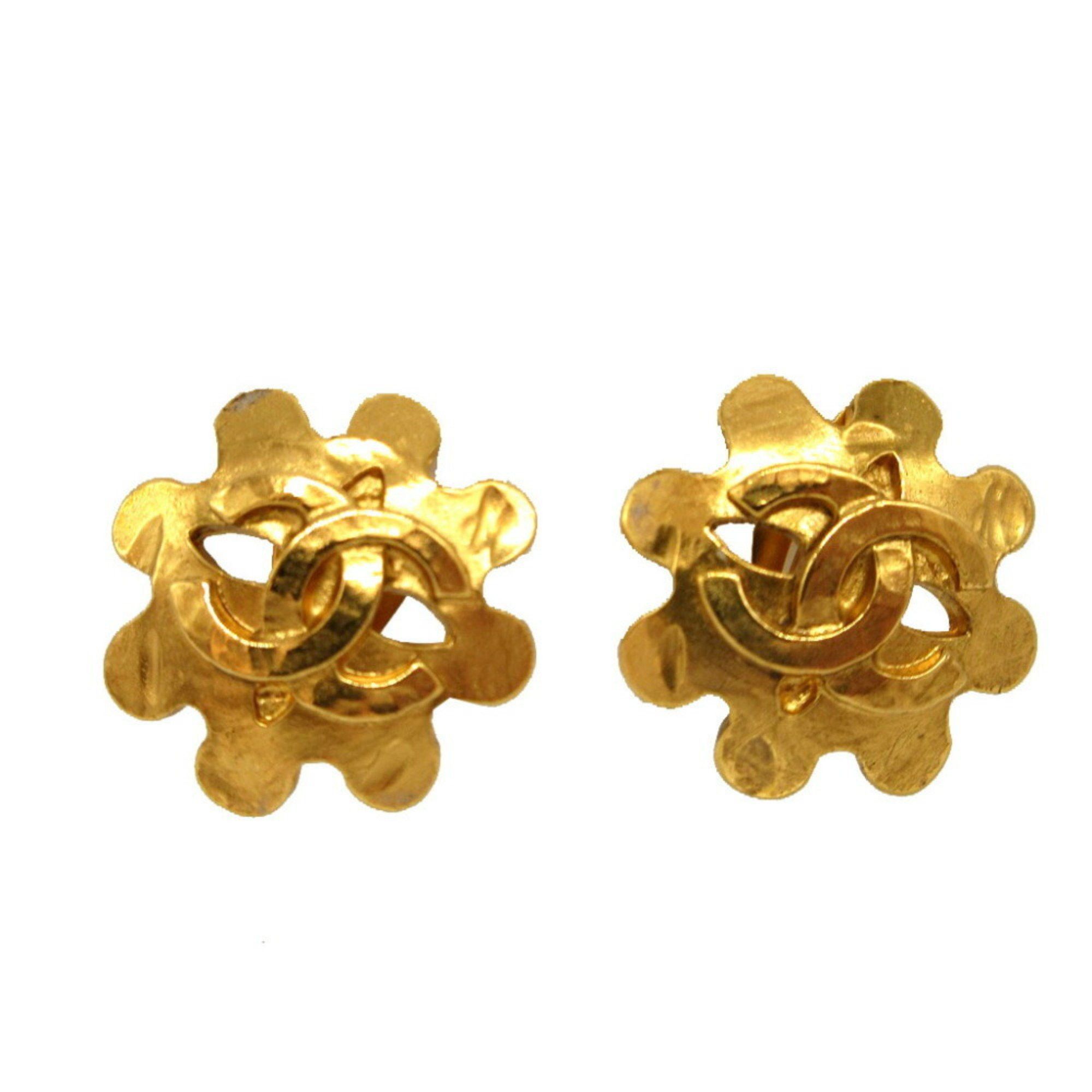 Chanel Chanel Coco Mark earring Size ONE SIZE - 1 Thumbnail