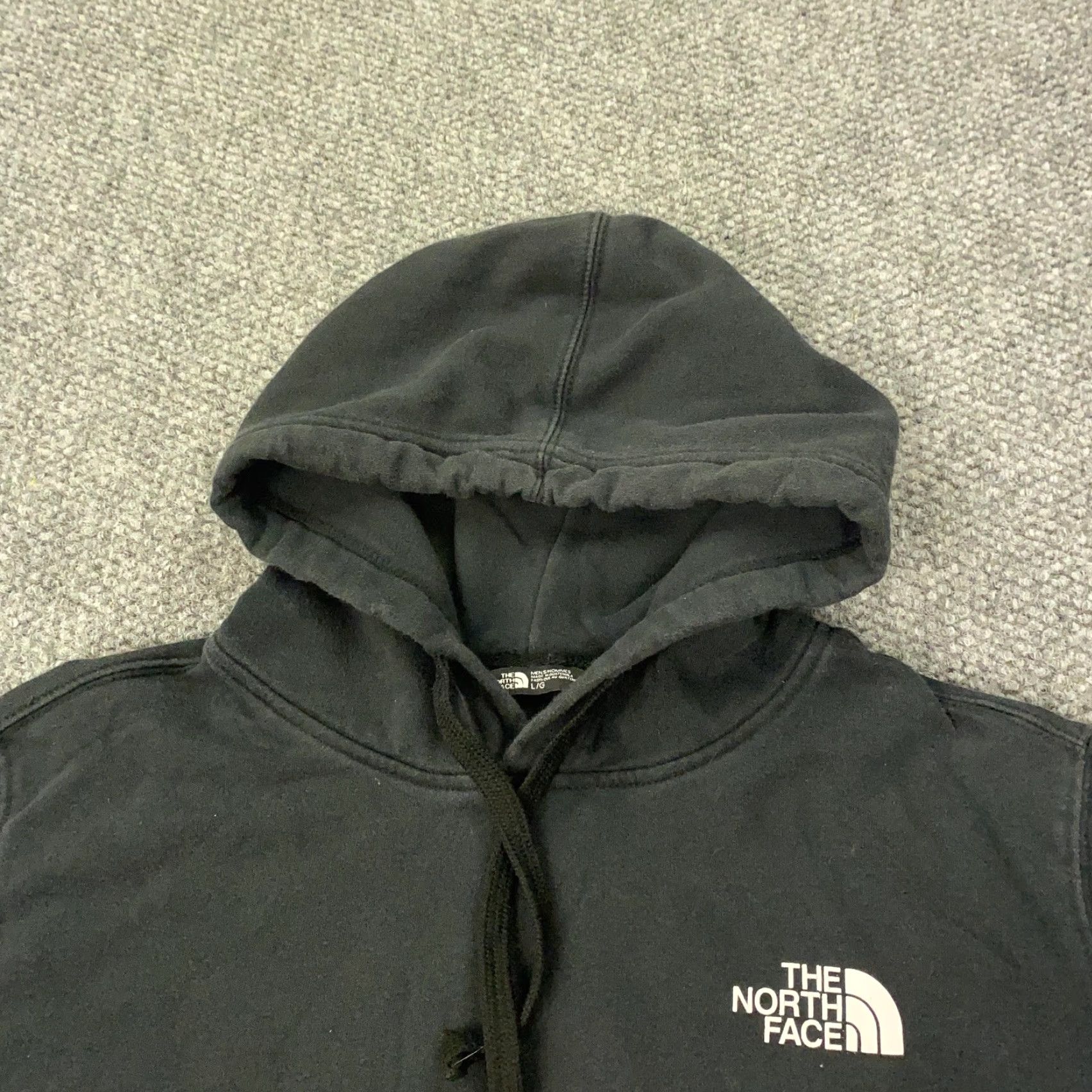 The North Face The North Face Hoodie Large Black Pullover Never Stop Exploring Logo Sweatshirt Mens Size US L / EU 52-54 / 3 - 3 Thumbnail