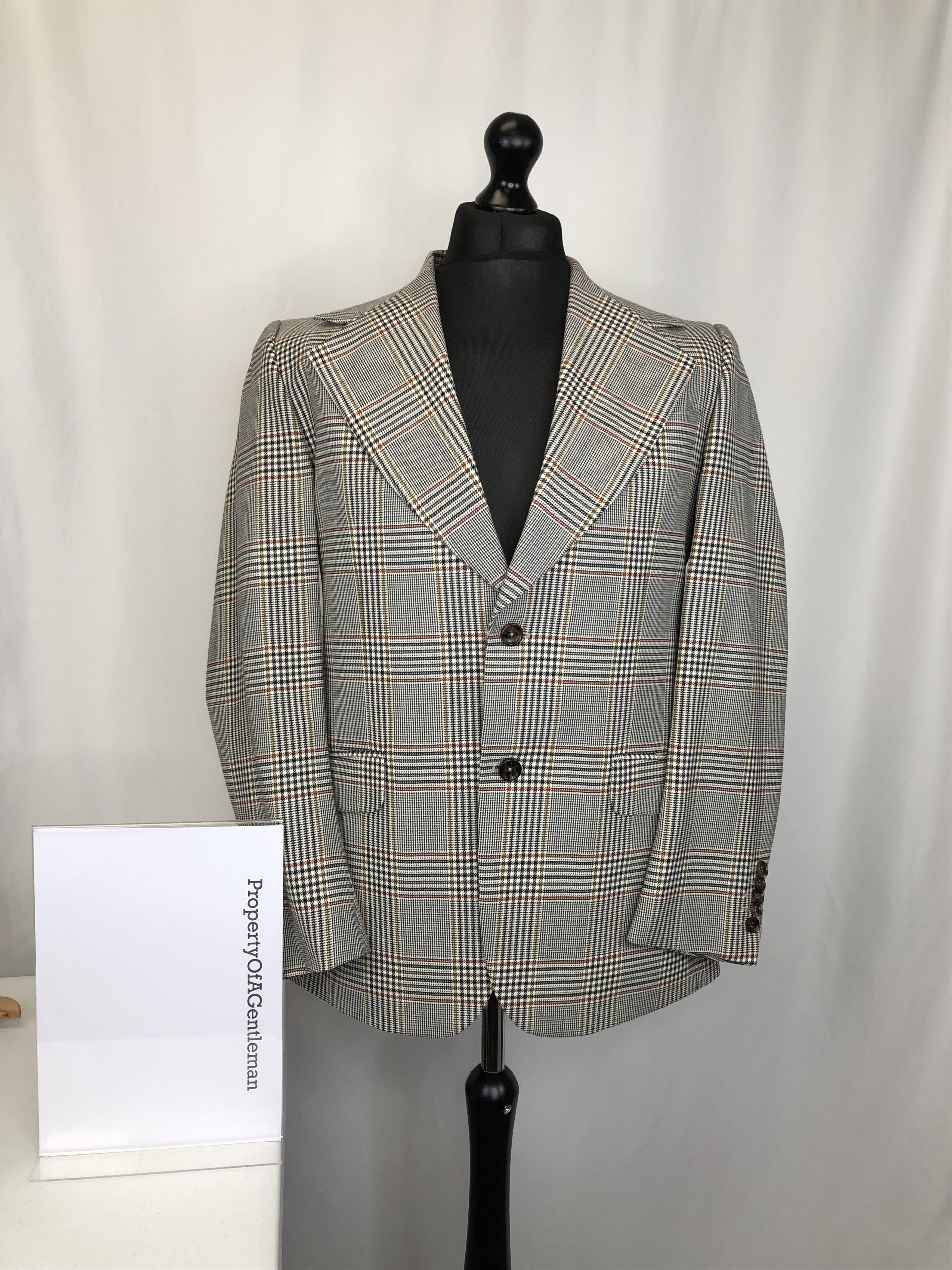 Gucci Gucci Men's 3 Piece Suit Size 50R - 3 Thumbnail