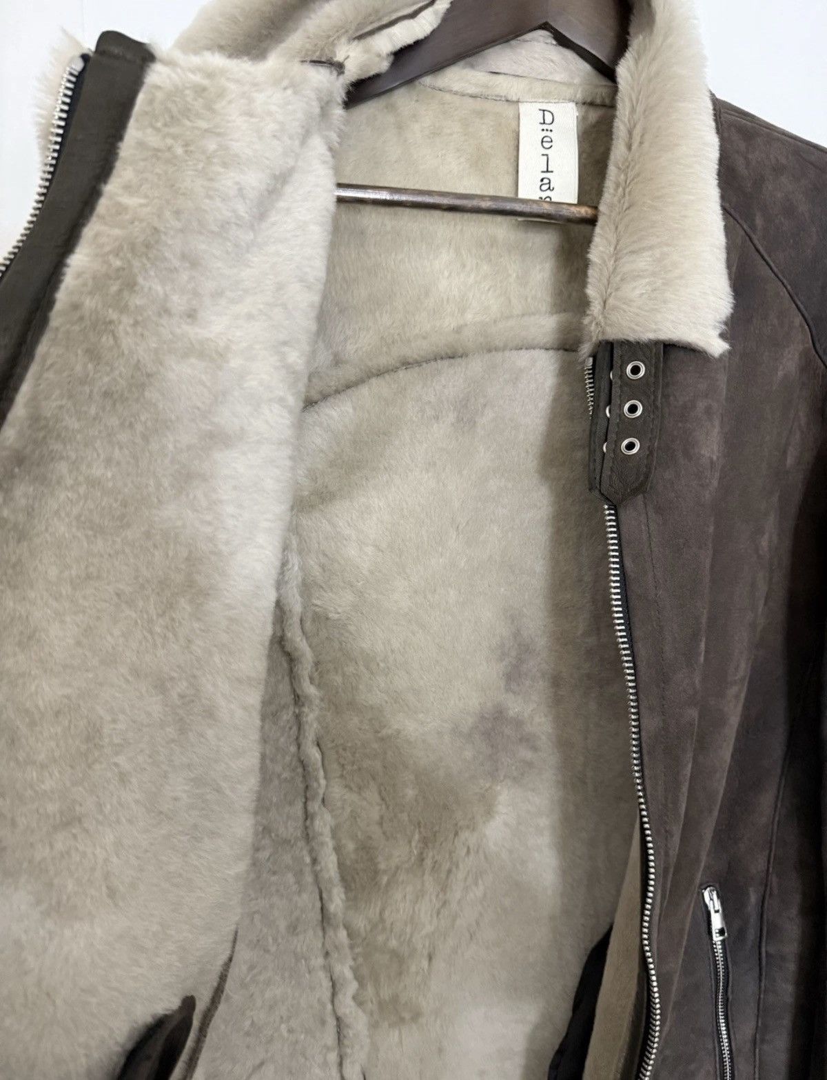 Other DELAN sheep leather Jacket NWT $1608 Size US XL / EU 56 / 4 - 11 Thumbnail