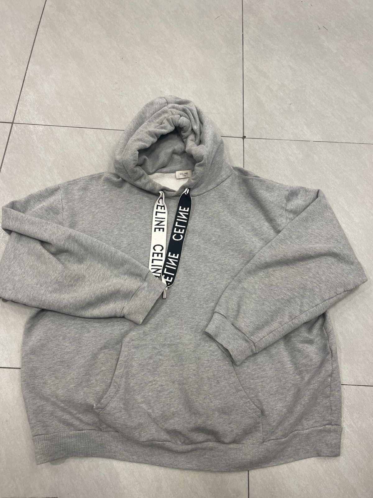 Celine Gray Celine Hoodie Size US XXL / EU 58 / 5 - 1 Thumbnail