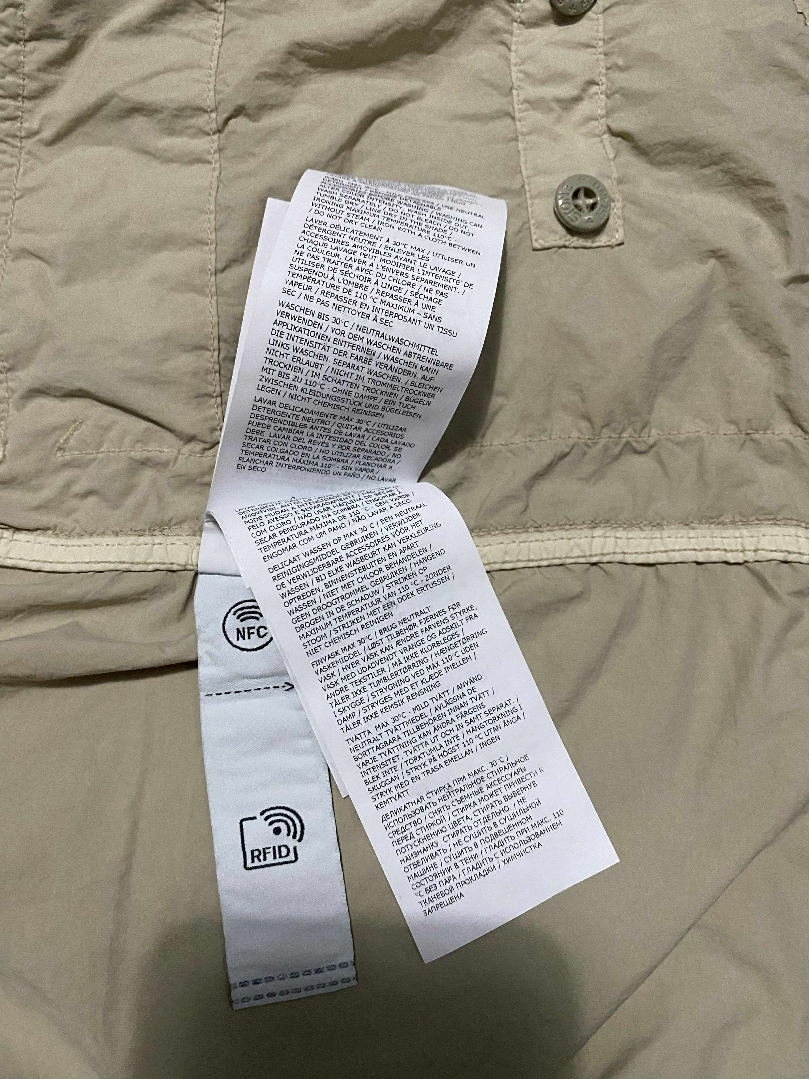 Stone Island Stone Island Nylon Smerigliato Ghost Piece Jacket Size US S / EU 44-46 / 1 - 10 Thumbnail